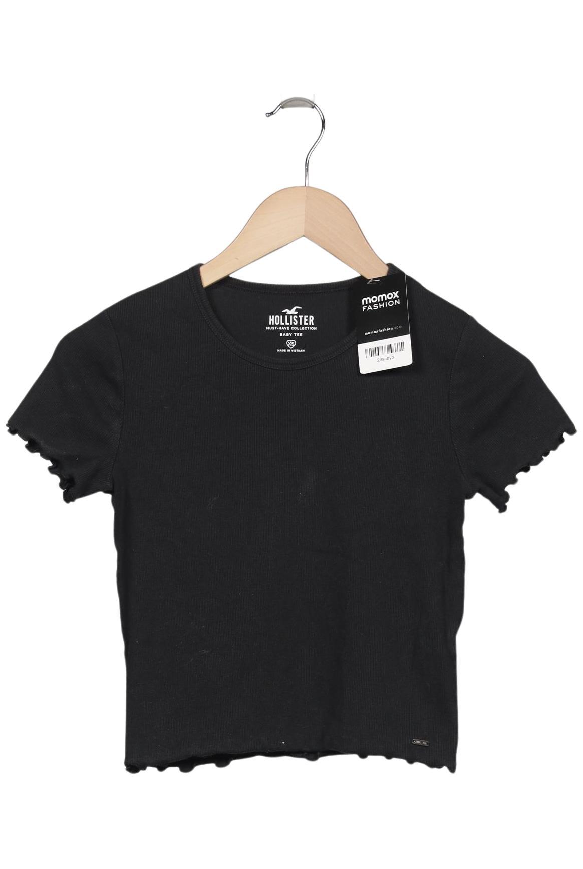 

Hollister Damen T-Shirt, schwarz, Gr. 34