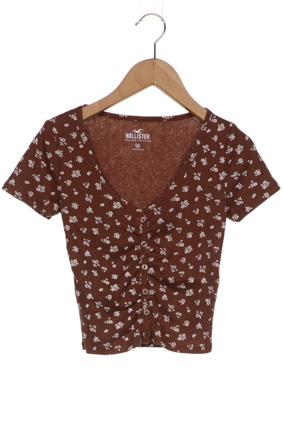 

Hollister Damen T-Shirt, beige, Gr. 34