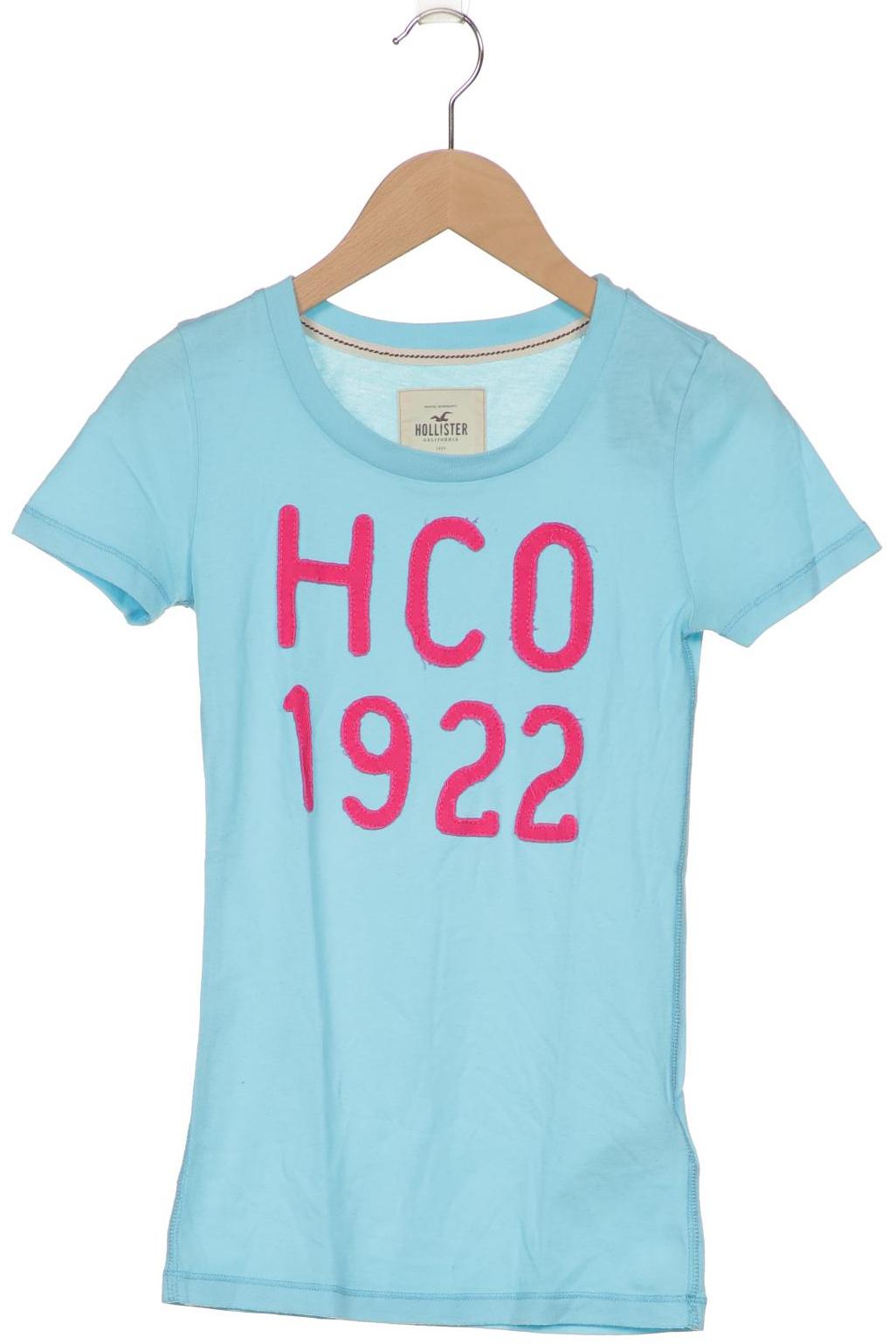 

Hollister Damen T-Shirt, hellblau