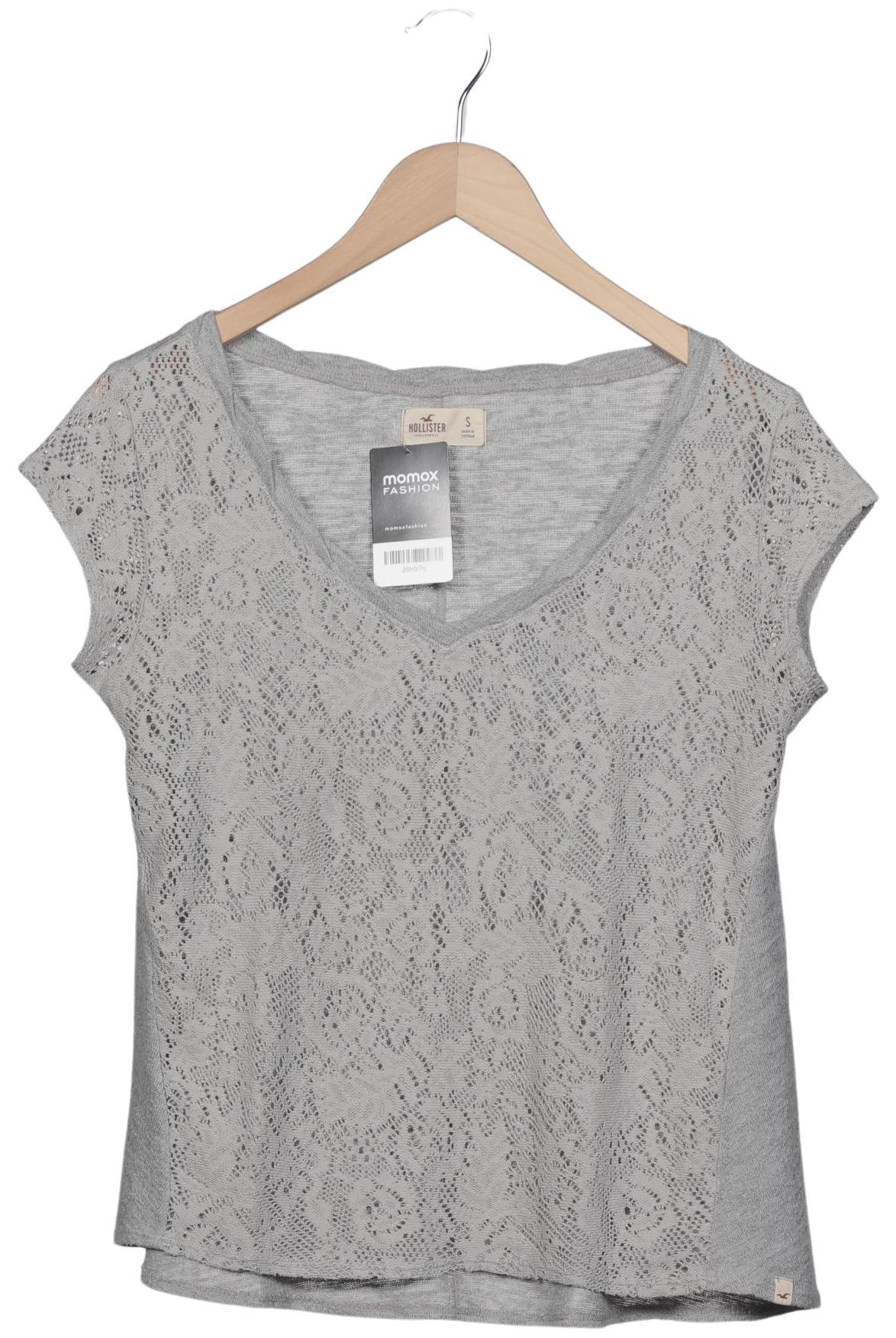 

Hollister Damen T-Shirt, grau, Gr. 36
