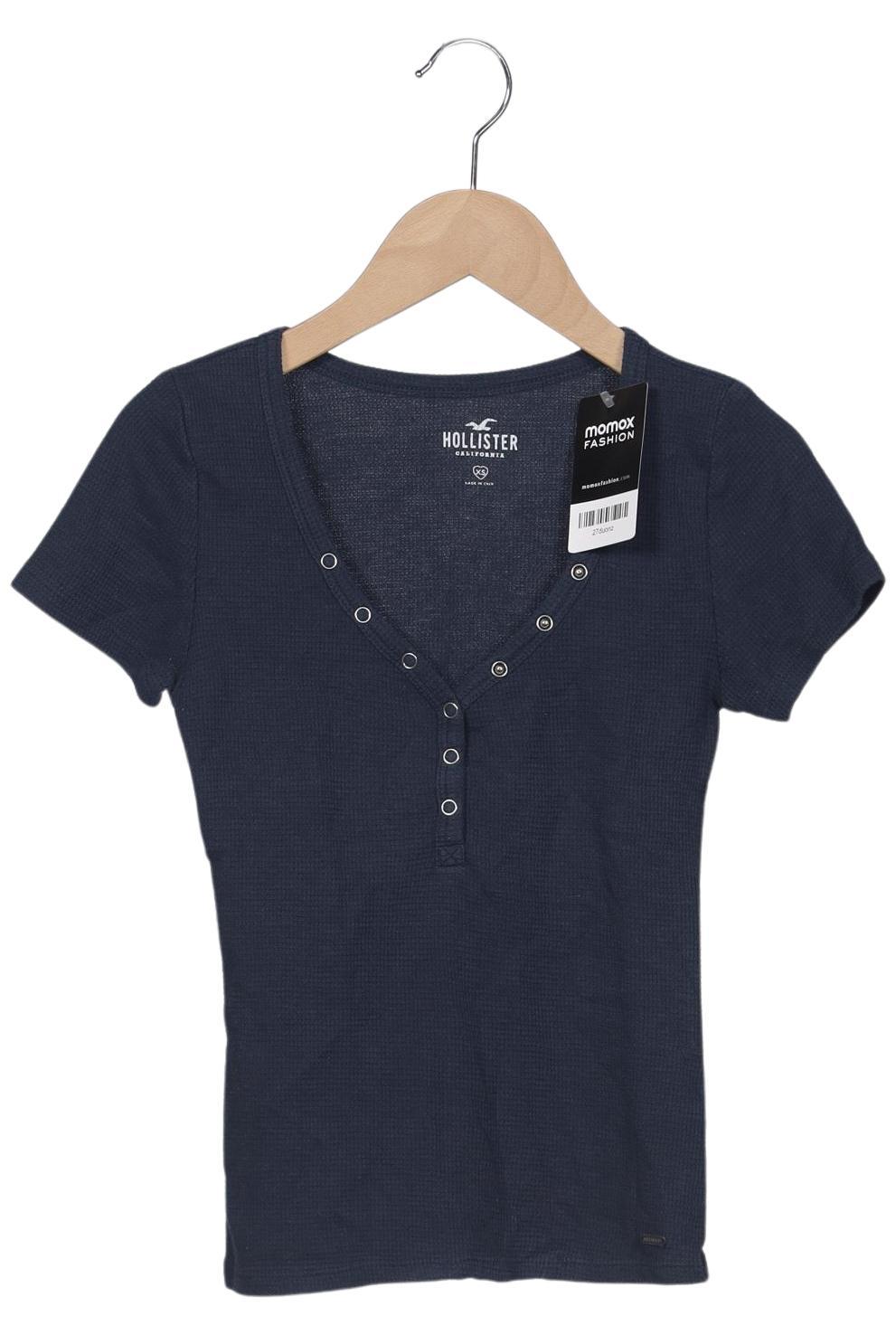 

Hollister Damen T-Shirt, marineblau, Gr. 34