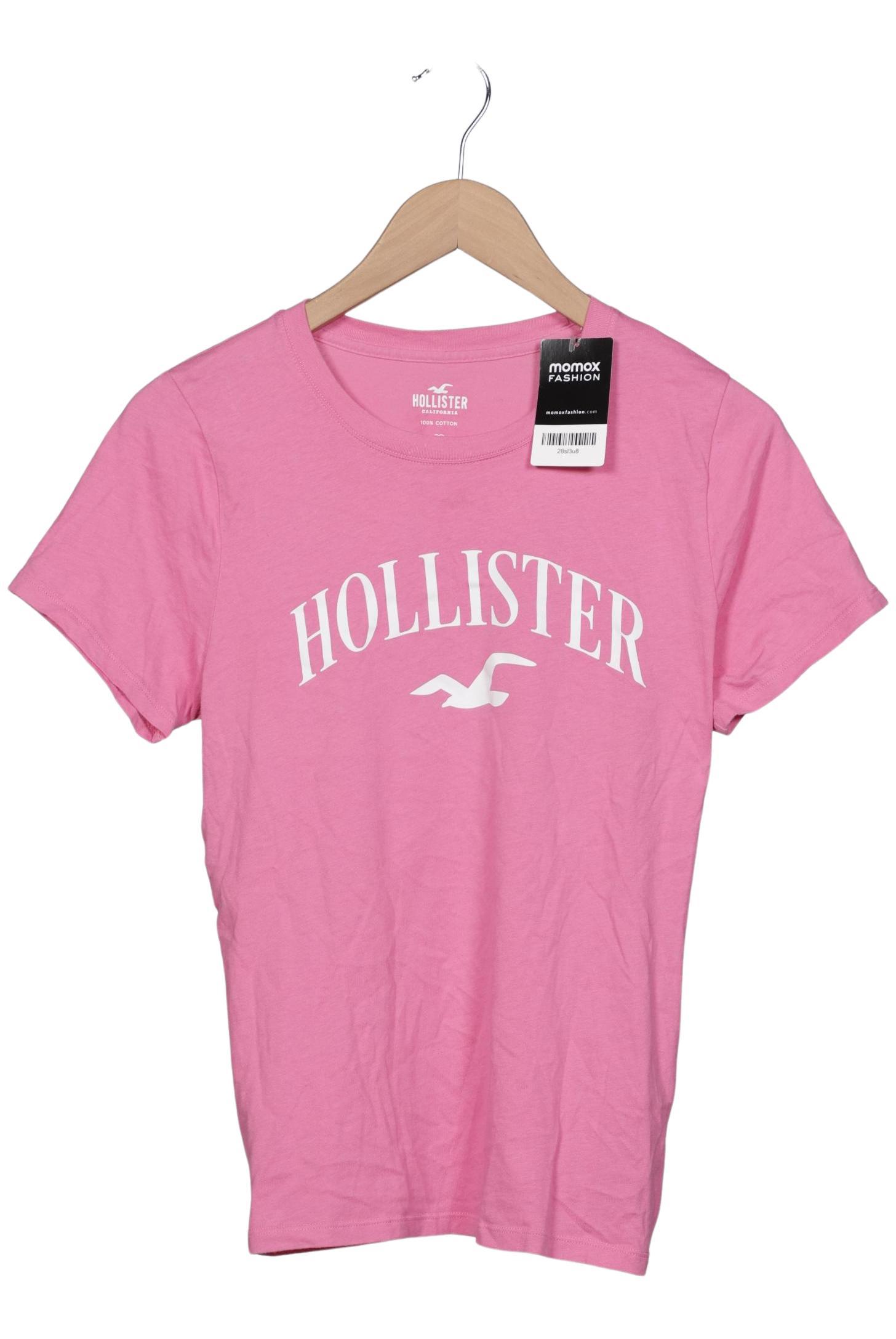 

Hollister Damen T-Shirt, pink, Gr. 38