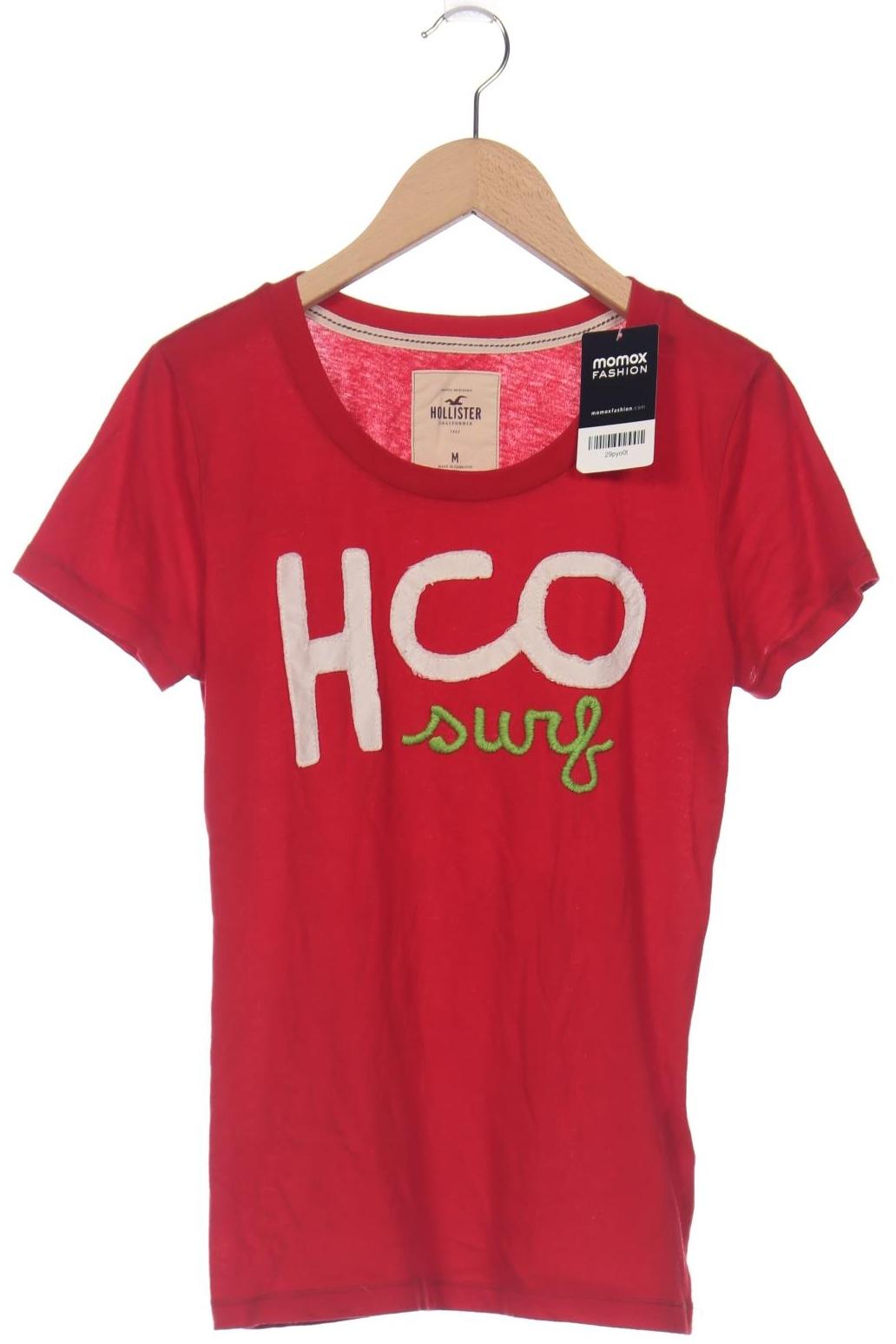 

Hollister Damen T-Shirt, rot, Gr. 38