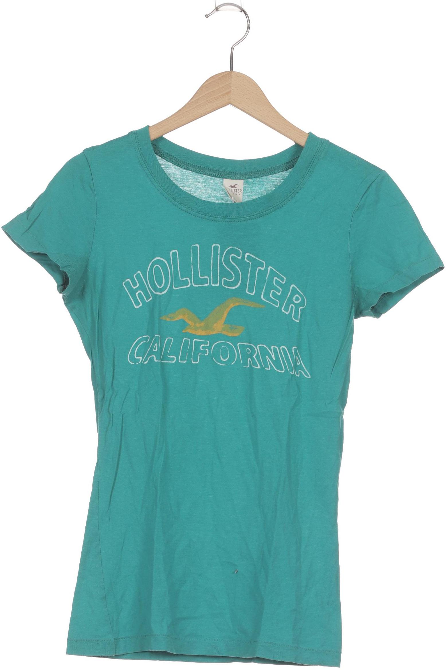 

Hollister Damen T-Shirt, türkis