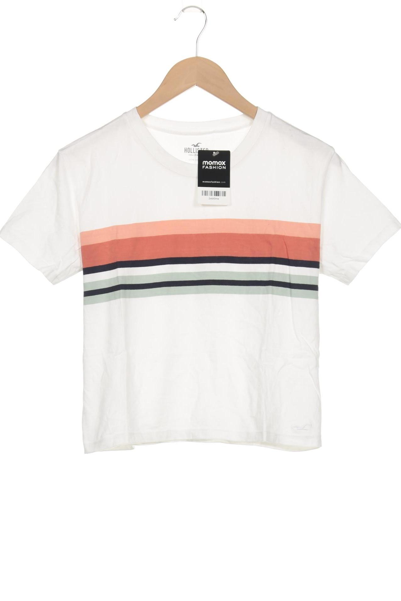

Hollister Damen T-Shirt, weiß, Gr. 36