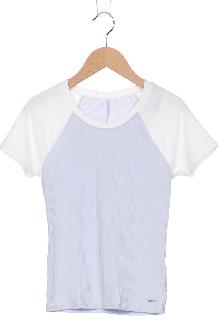 

Hollister Damen T-Shirt, hellblau, Gr. 36