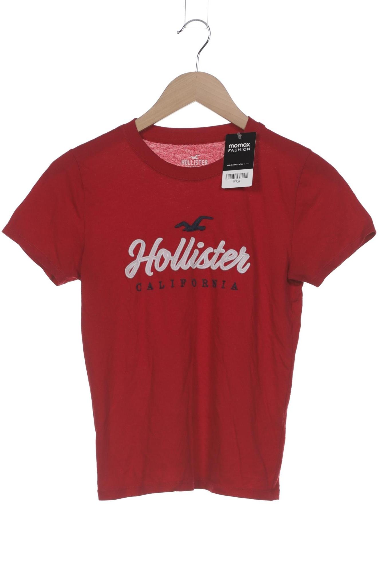 

Hollister Damen T-Shirt, rot, Gr. 34