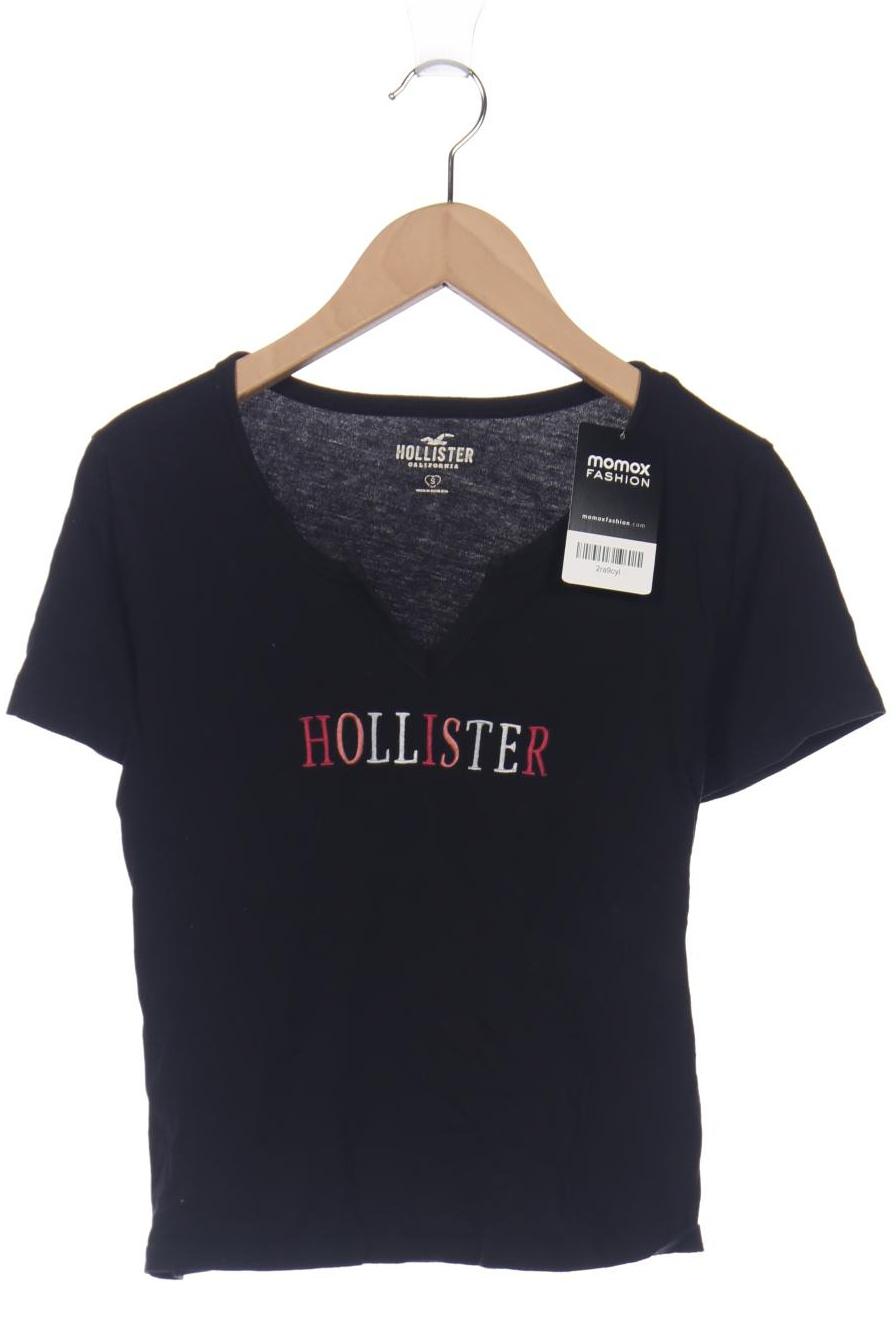 

Hollister Damen T-Shirt, schwarz