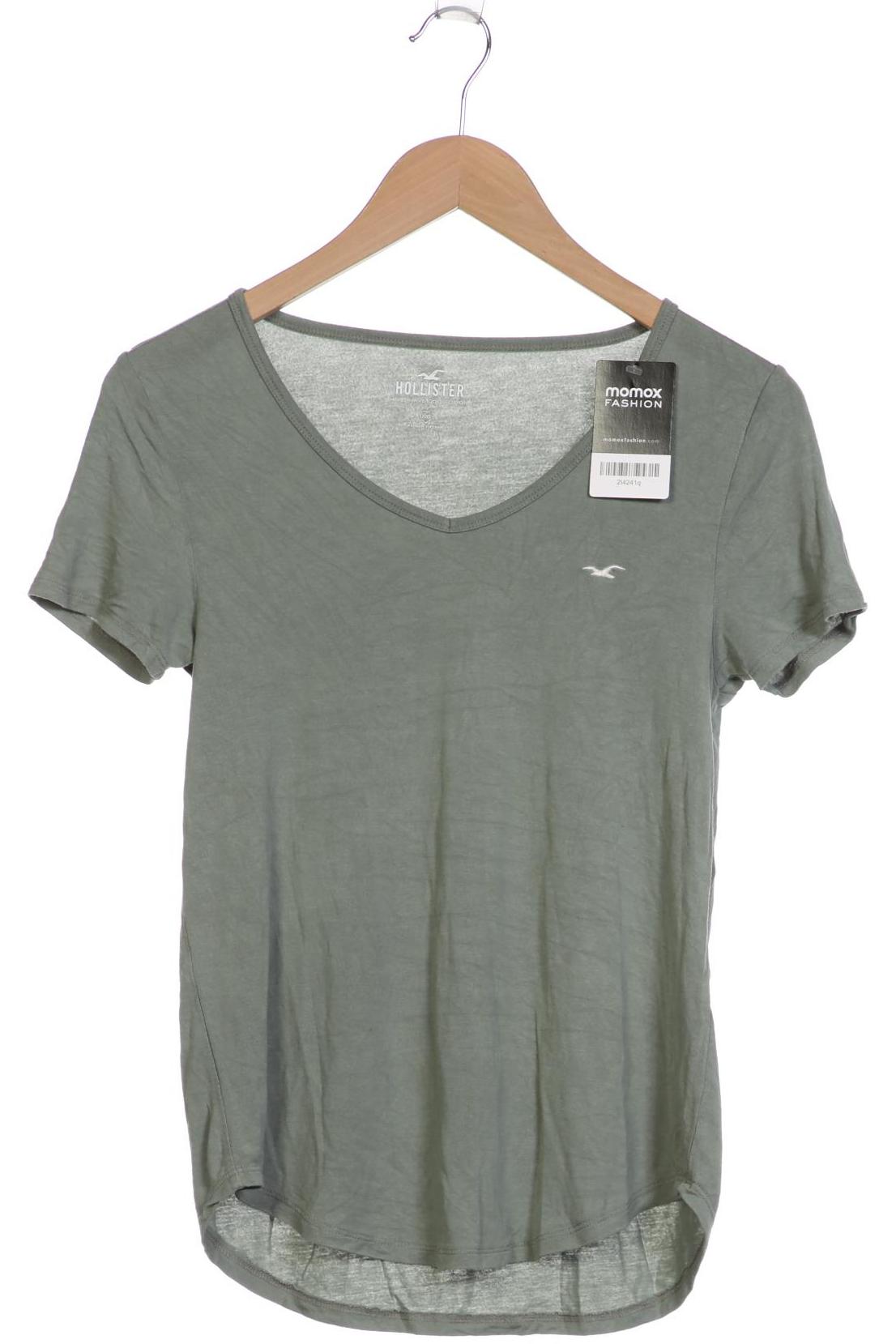 

Hollister Damen T-Shirt, grün, Gr. 32