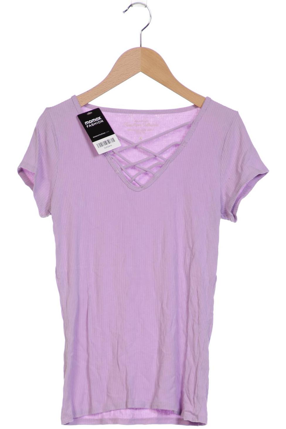 

Hollister Damen T-Shirt, flieder, Gr. 38