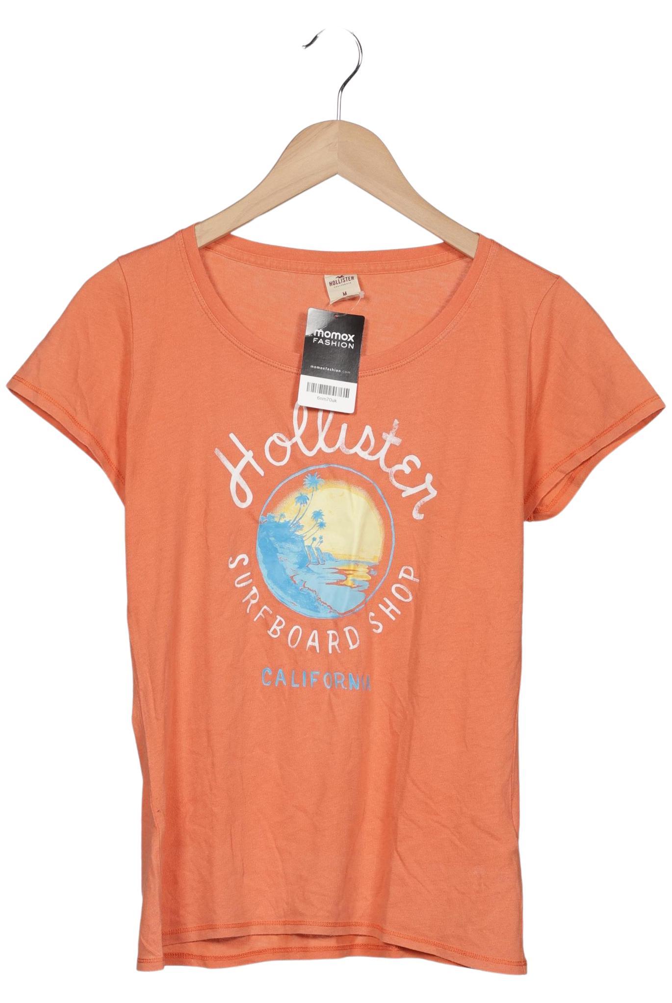 

Hollister Damen T-Shirt, orange, Gr. 38