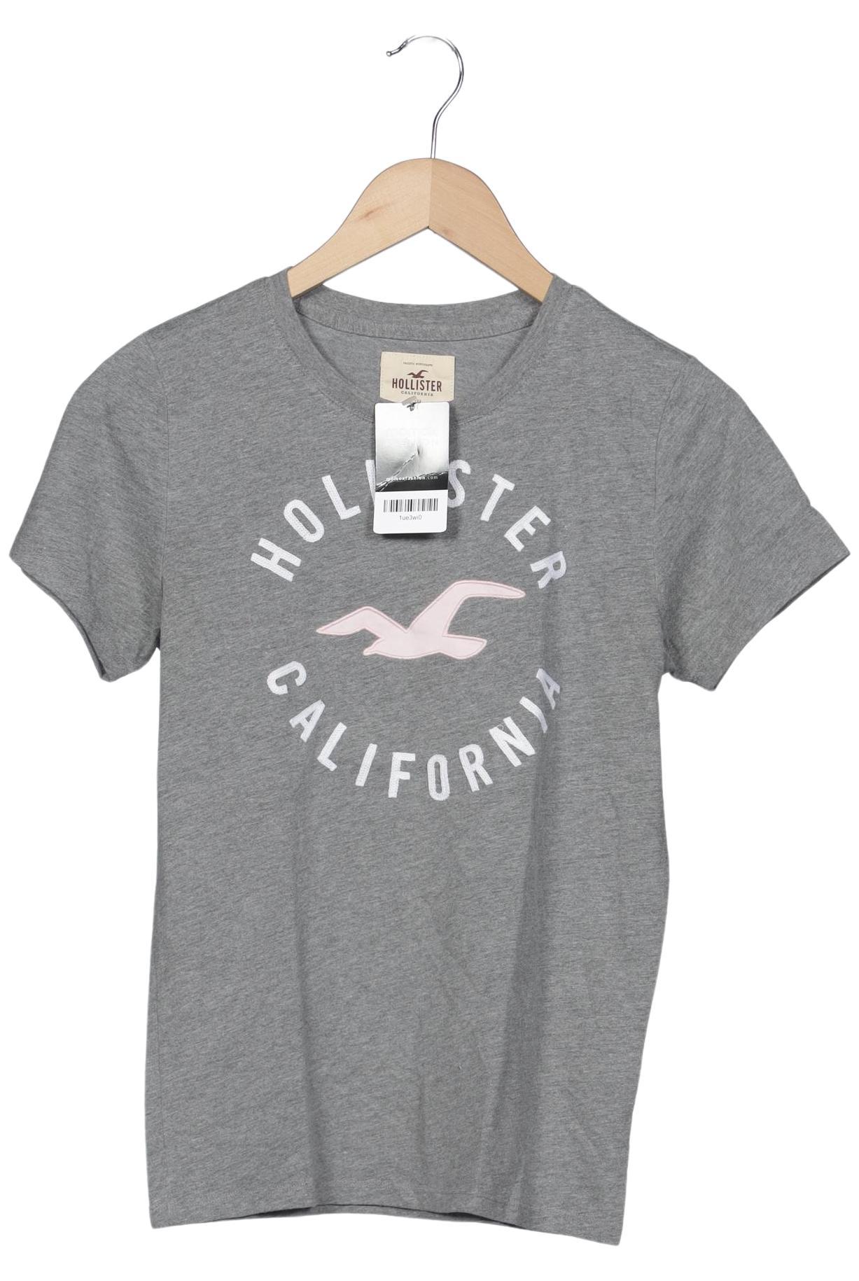 

Hollister Damen T-Shirt, grau, Gr. 36
