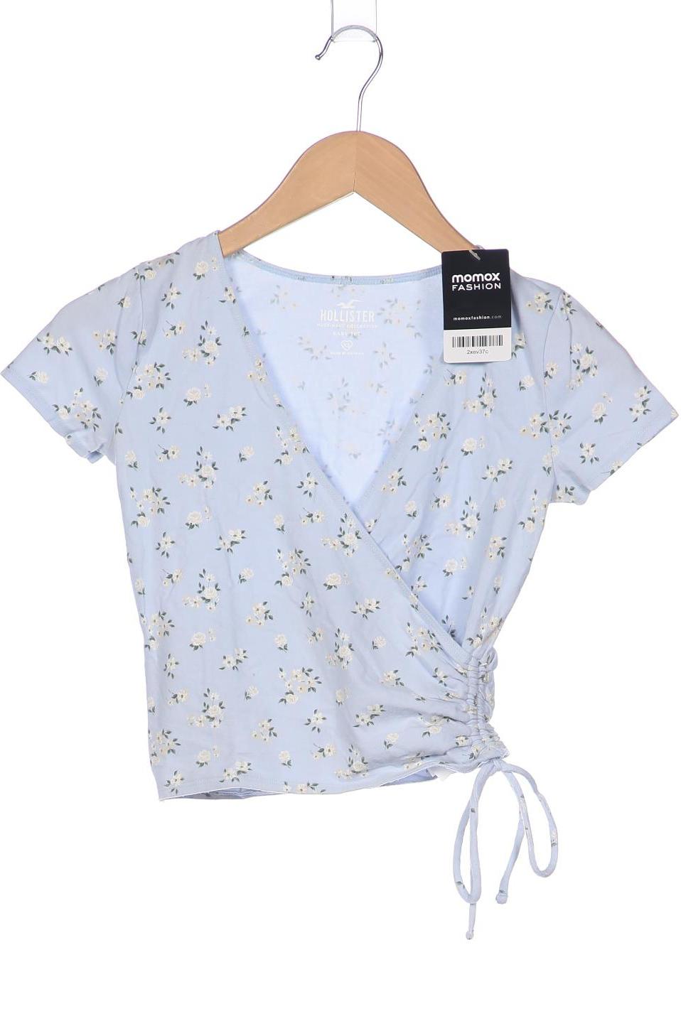 

Hollister Damen T-Shirt, blau, Gr. 34