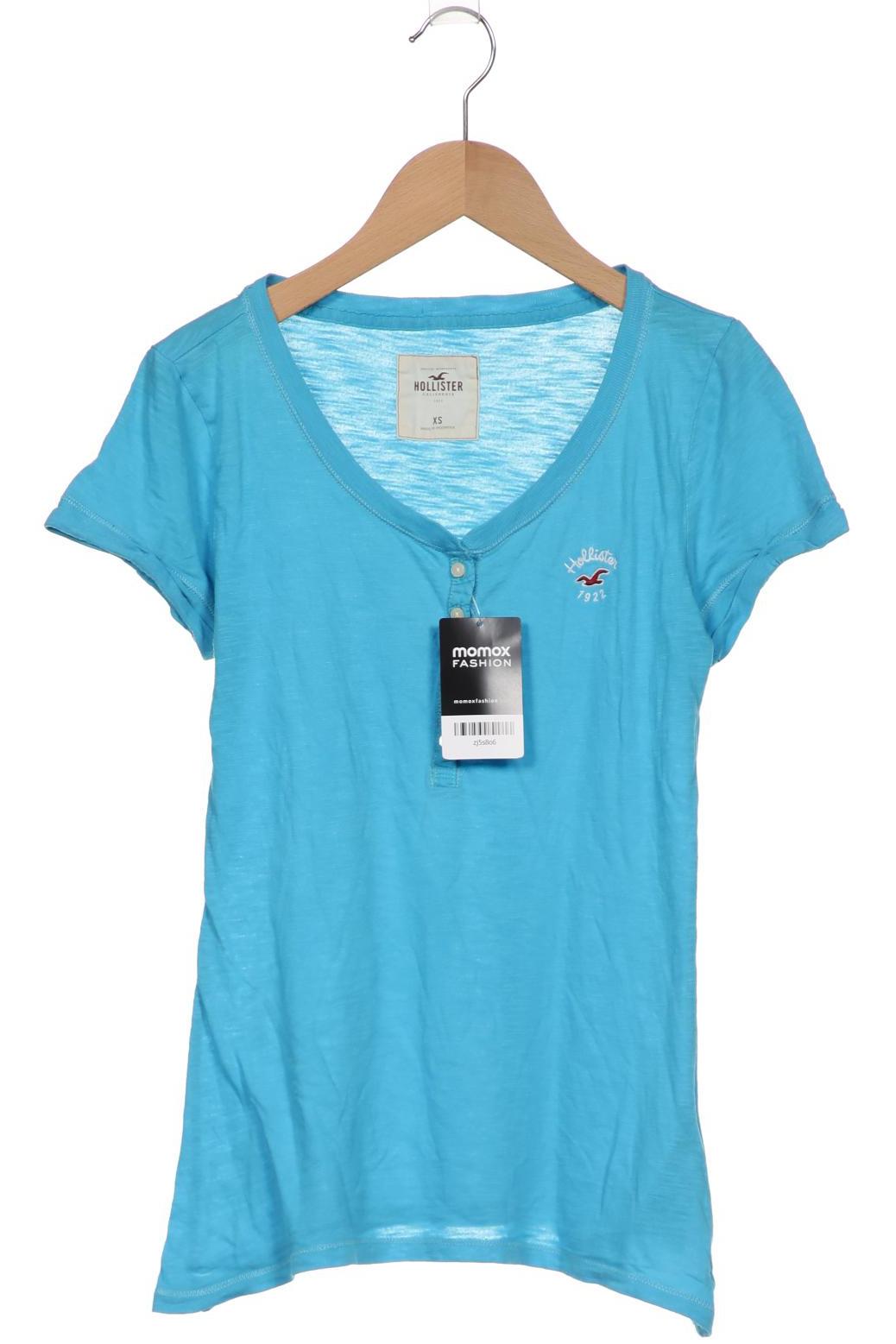 

Hollister Damen T-Shirt, blau