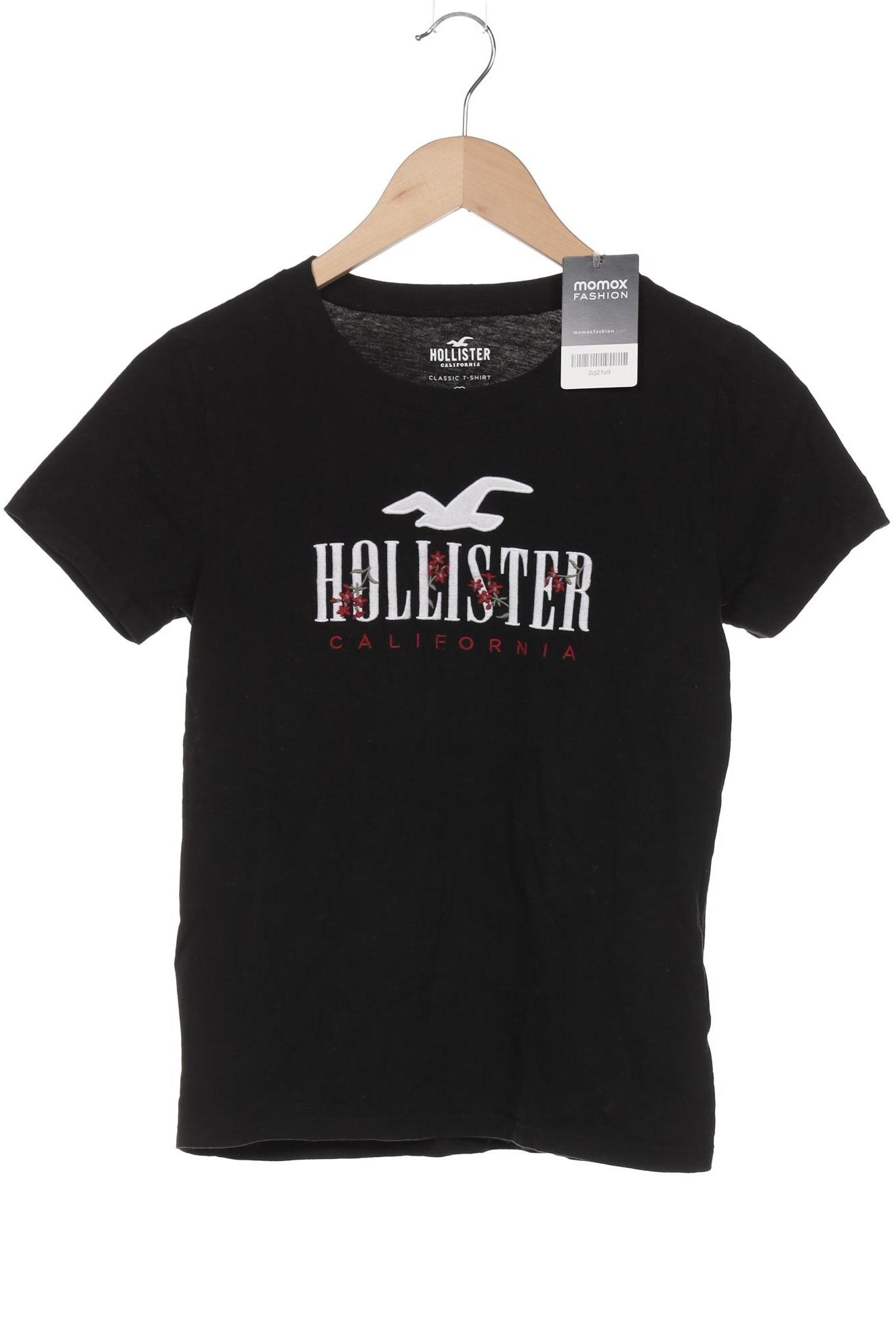 

Hollister Damen T-Shirt, schwarz, Gr. 34