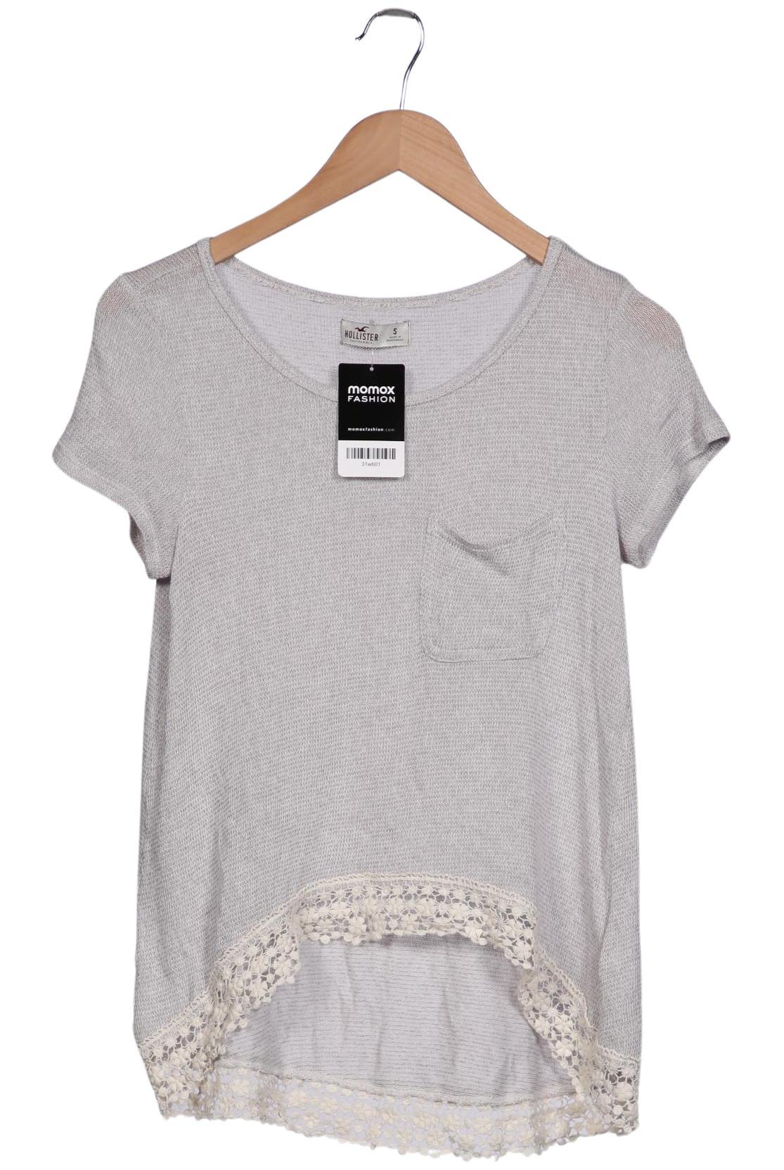 

Hollister Damen T-Shirt, grau, Gr. 36