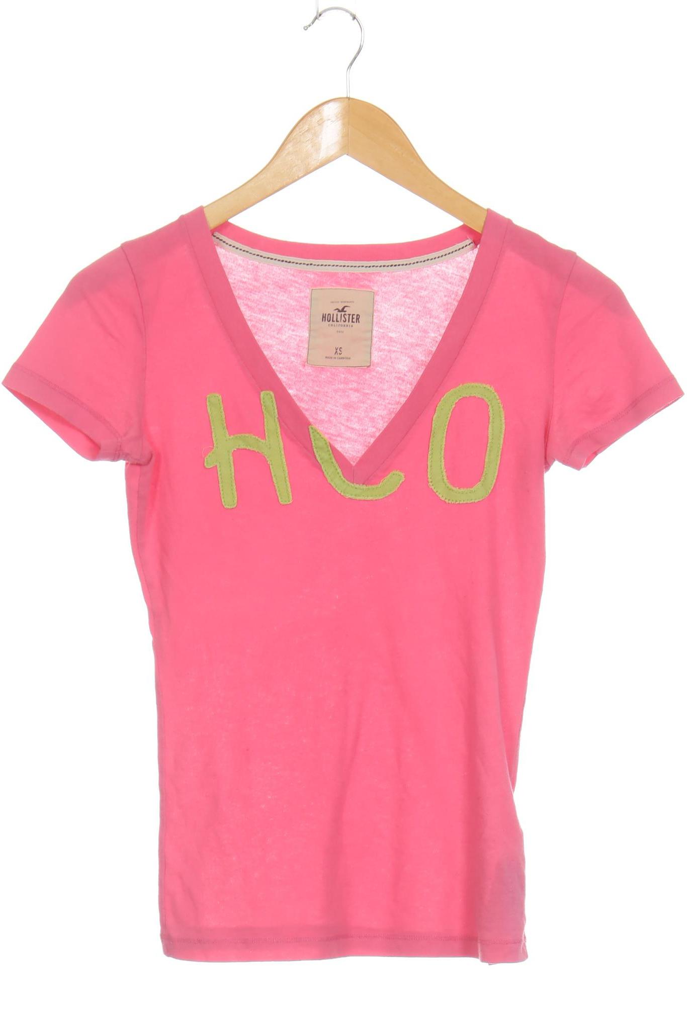 

Hollister Damen T-Shirt, pink, Gr. 34