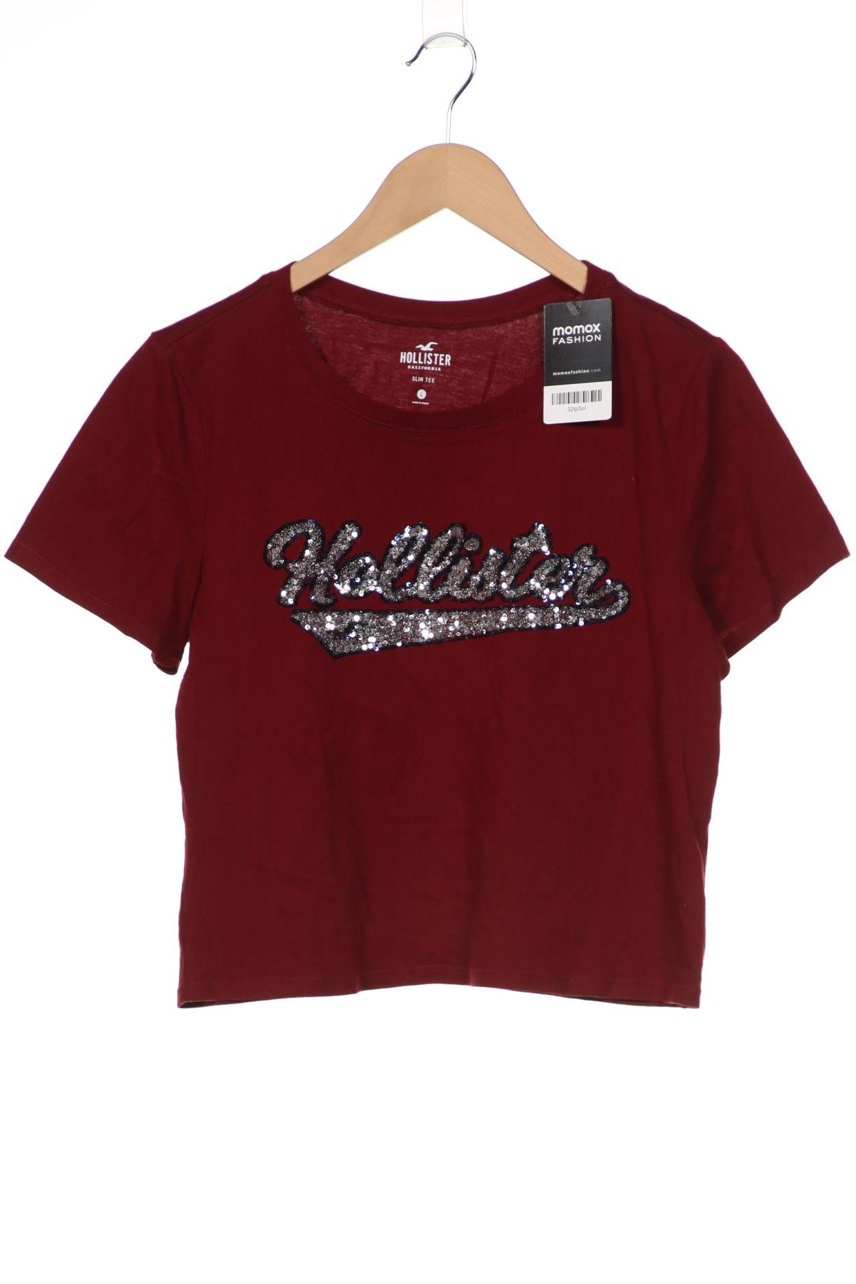 

Hollister Damen T-Shirt, bordeaux