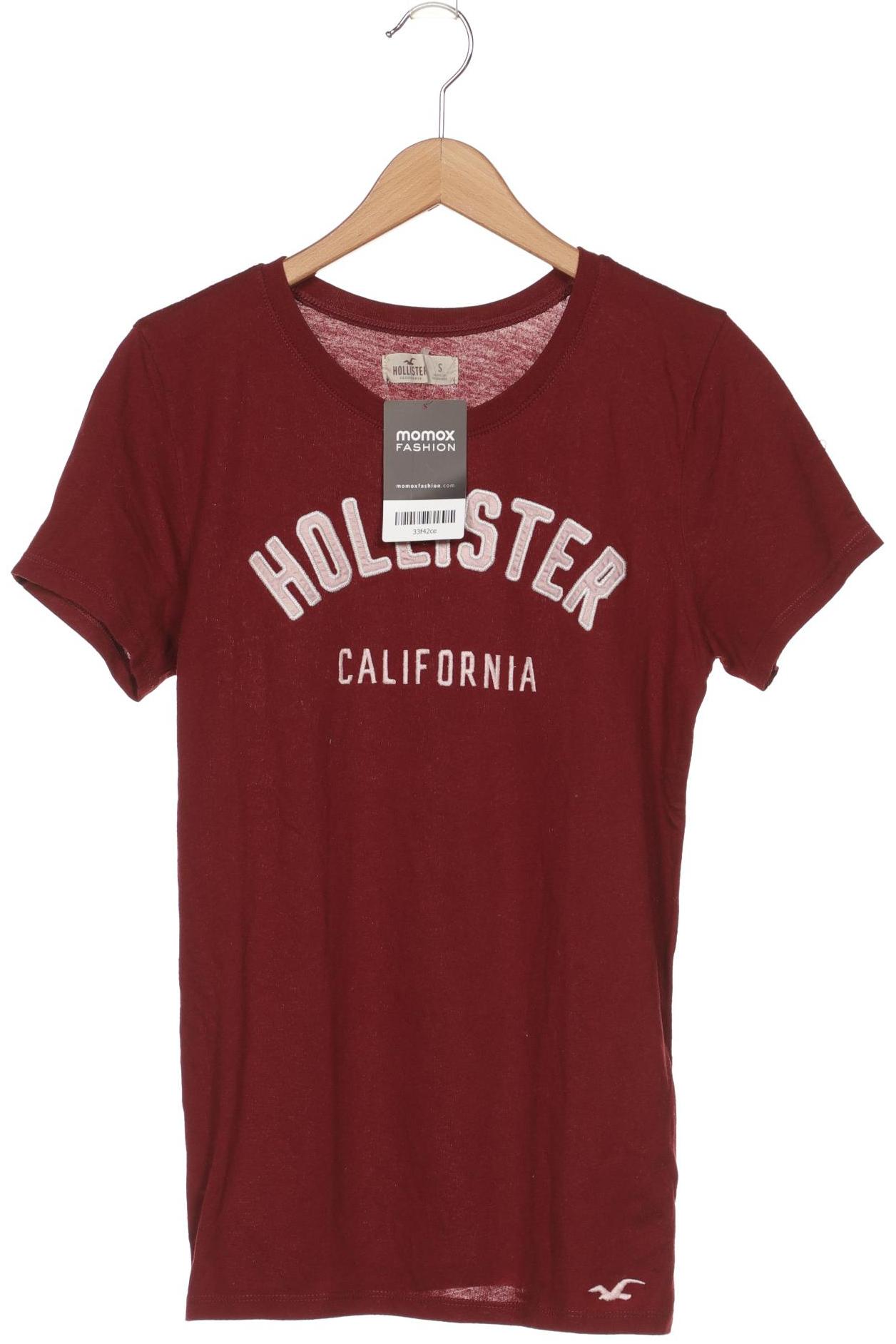 

Hollister Damen T-Shirt, rot, Gr. 36