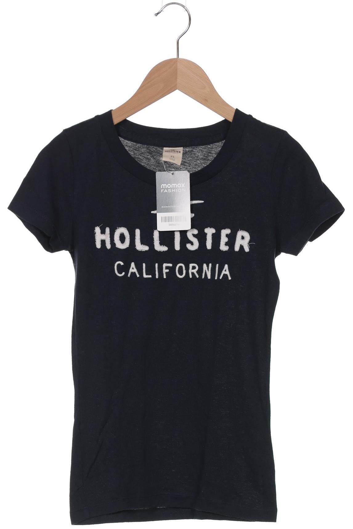 

Hollister Damen T-Shirt, marineblau, Gr. 34