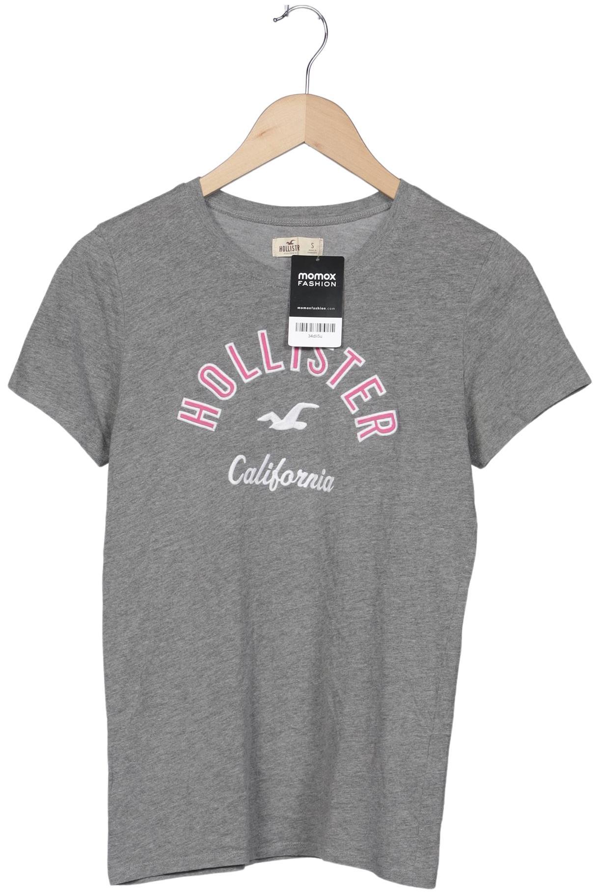 

Hollister Damen T-Shirt, grau, Gr. 36