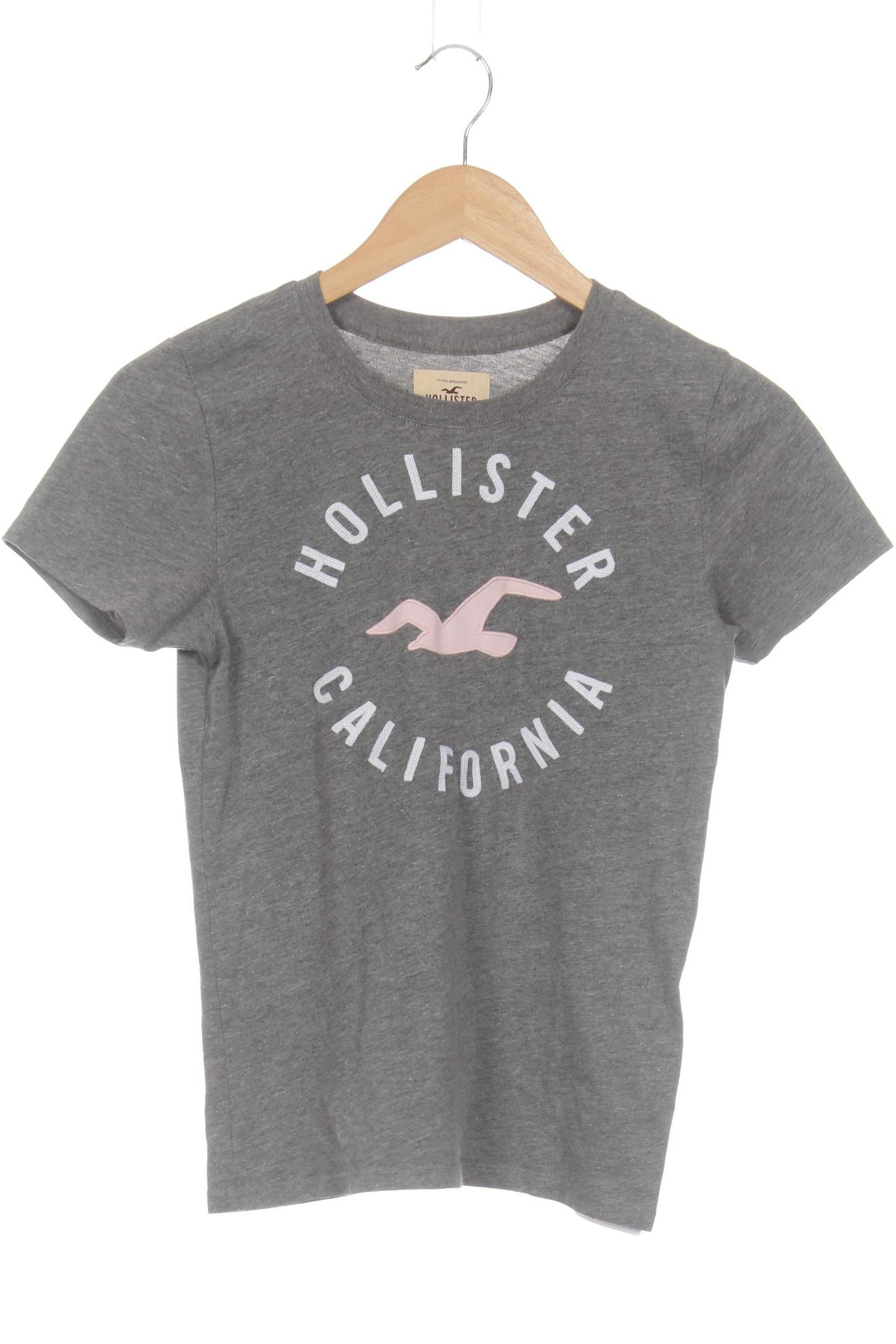 

Hollister Damen T-Shirt, grau, Gr.