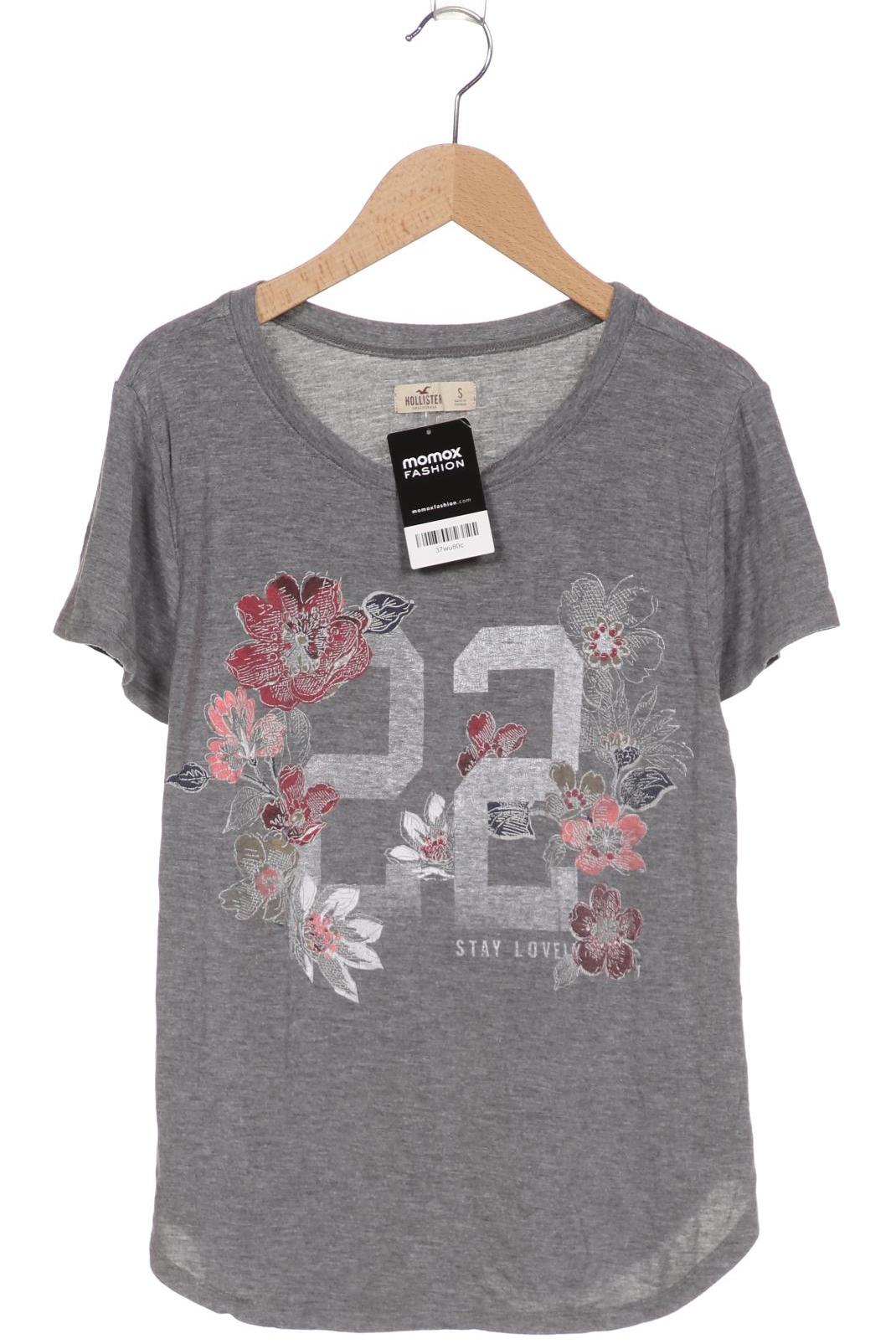 

Hollister Damen T-Shirt, grau, Gr. 36