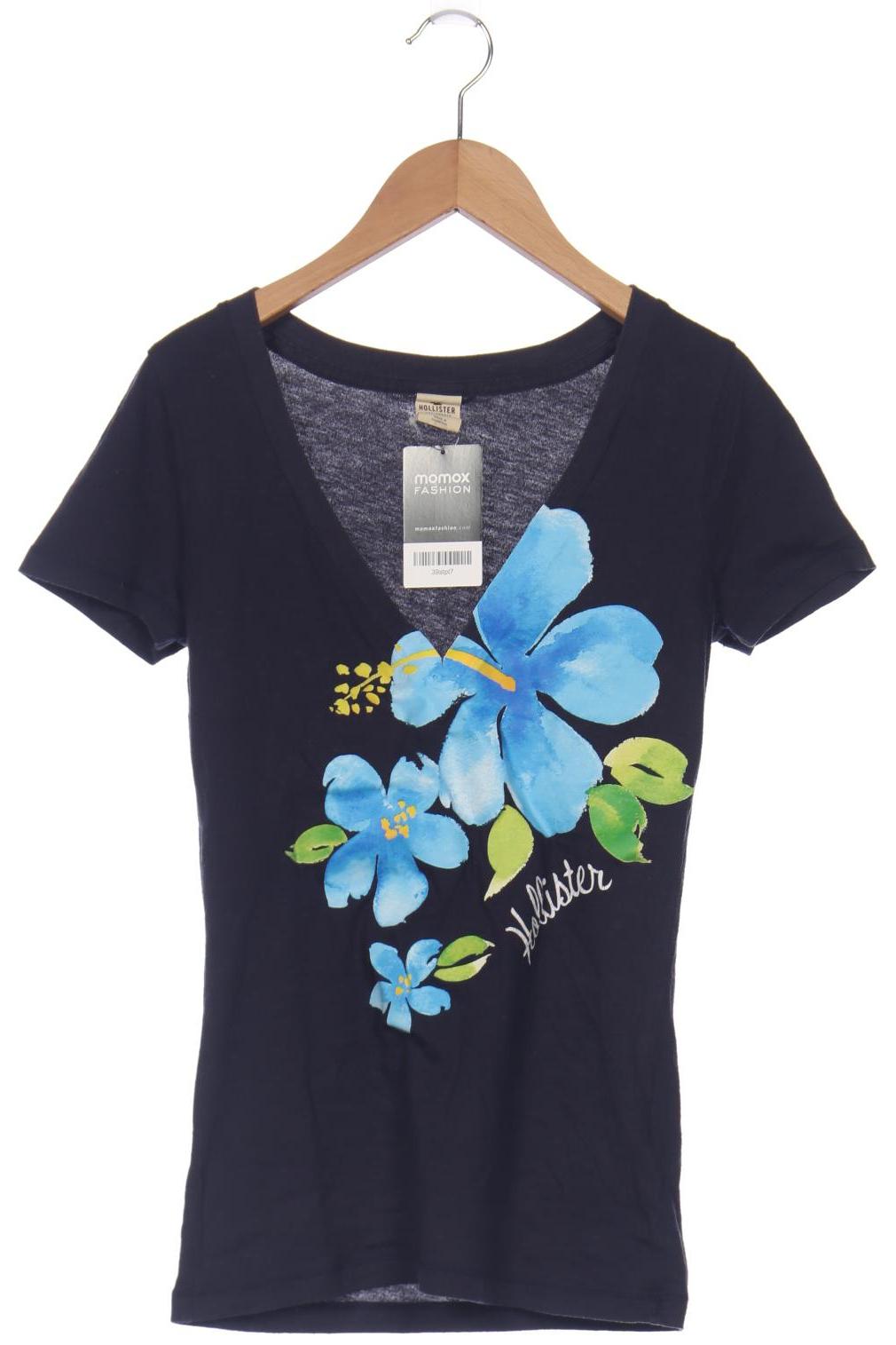 

Hollister Damen T-Shirt, marineblau