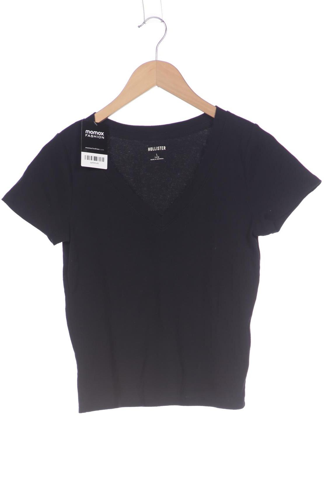 

Hollister Damen T-Shirt, schwarz, Gr. 42