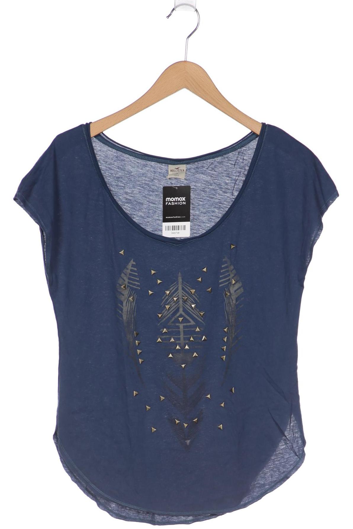 

Hollister Damen T-Shirt, marineblau