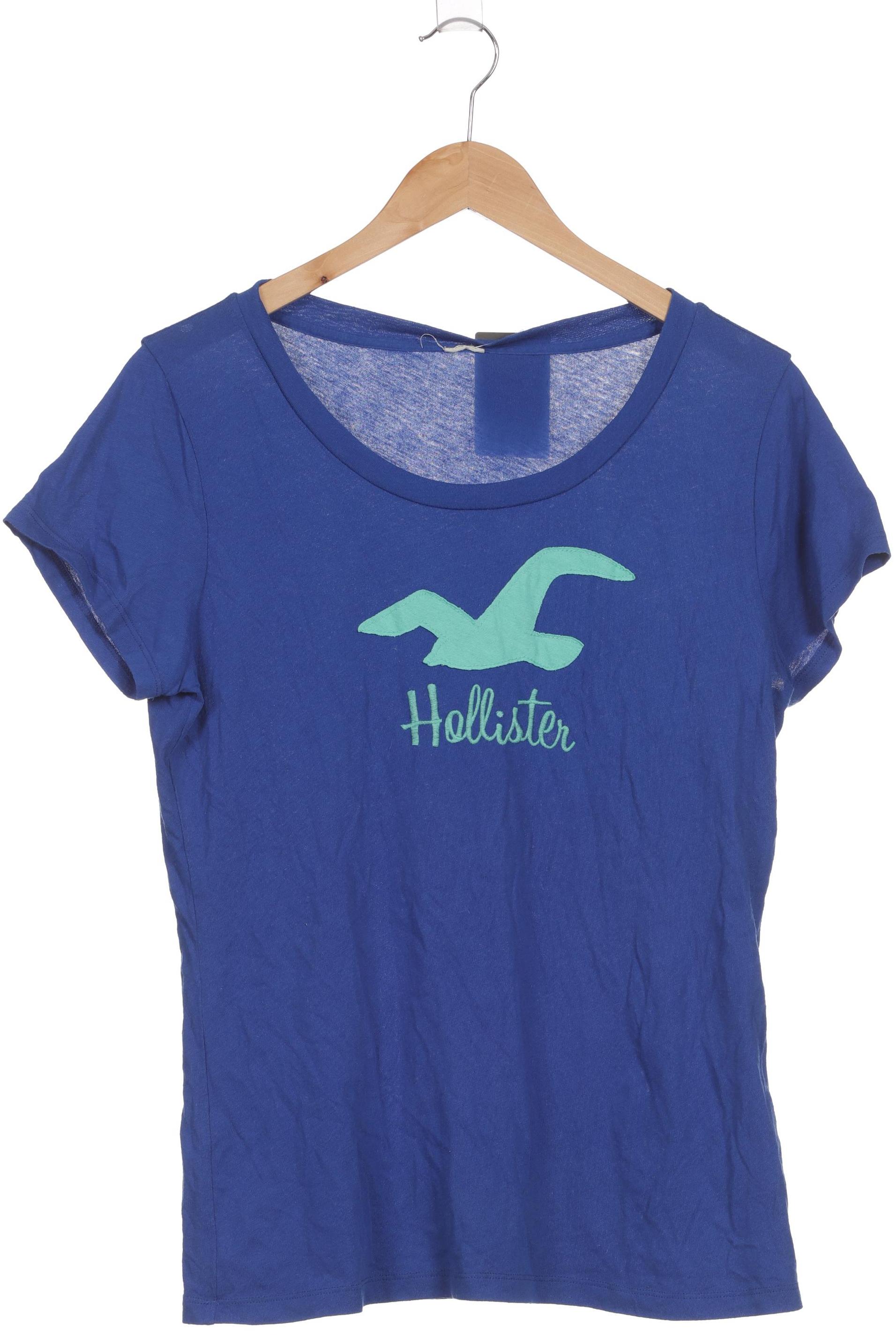 

Hollister Damen T-Shirt, blau, Gr.