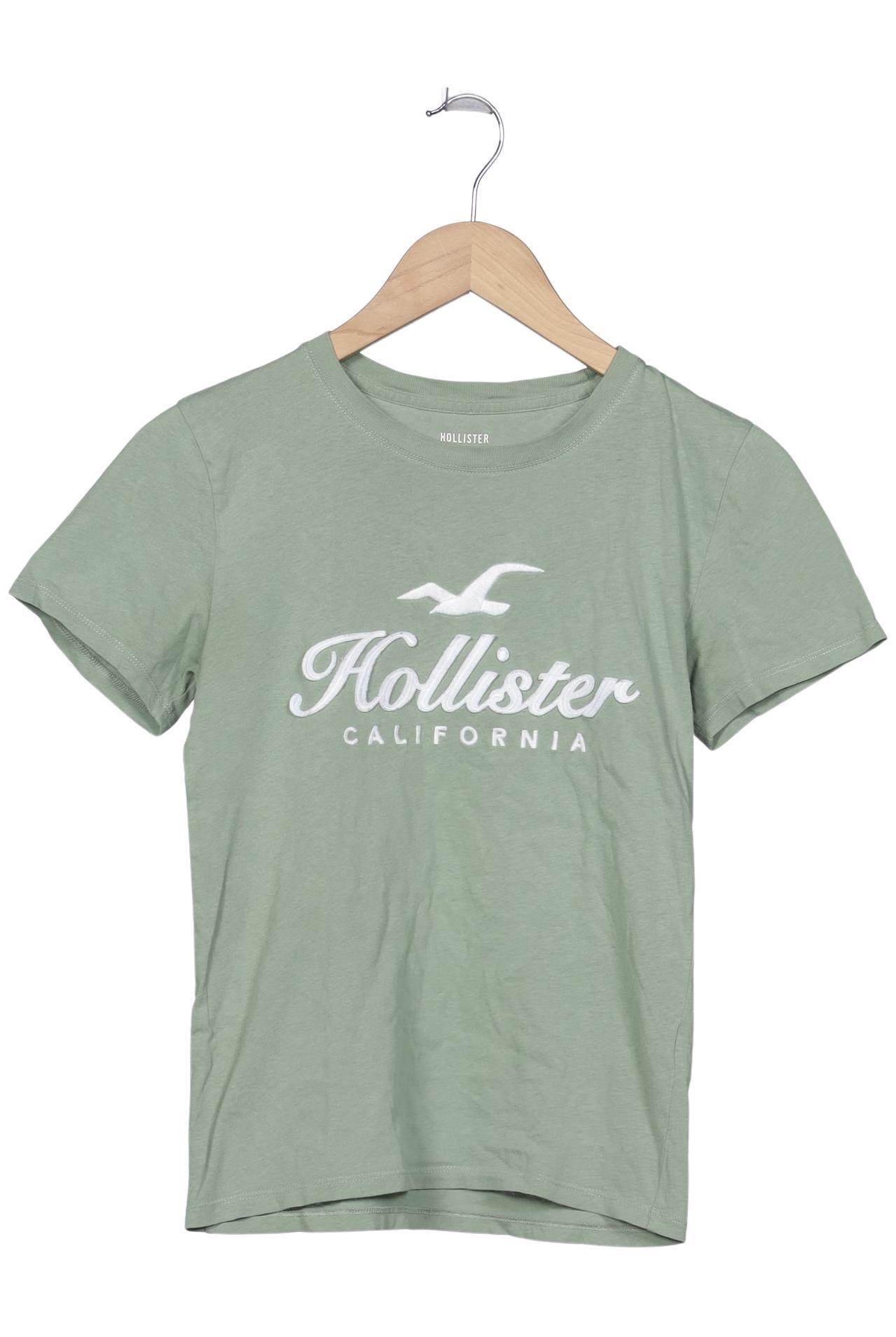 

Hollister Damen T-Shirt, grün, Gr. 34