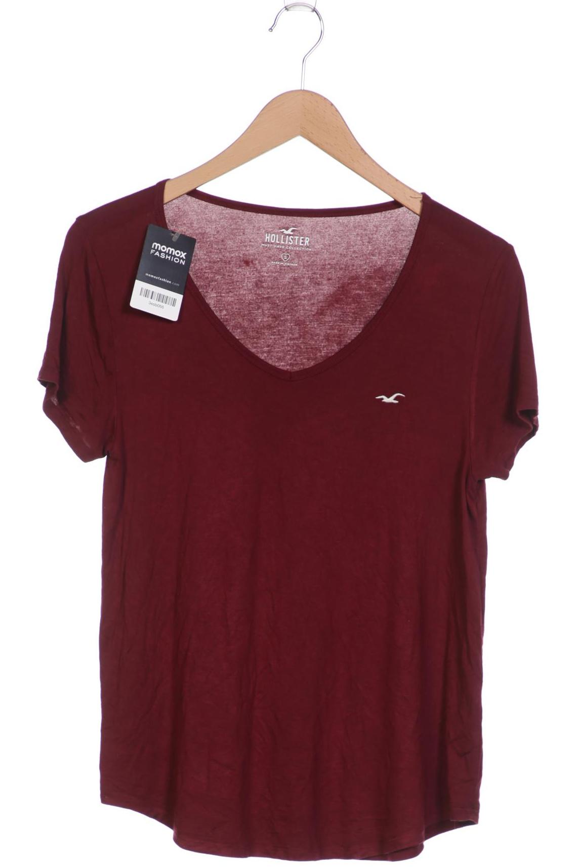 

Hollister Damen T-Shirt, bordeaux
