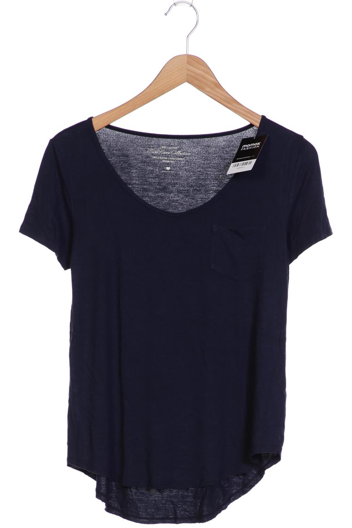 

Hollister Damen T-Shirt, marineblau, Gr. 36