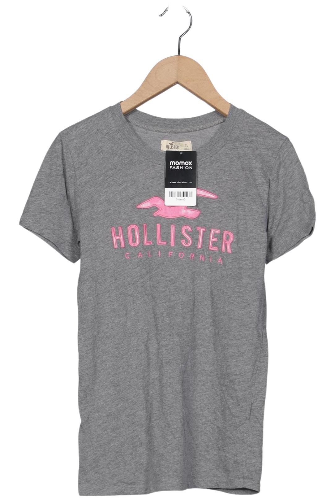 

Hollister Damen T-Shirt, grau, Gr. 34