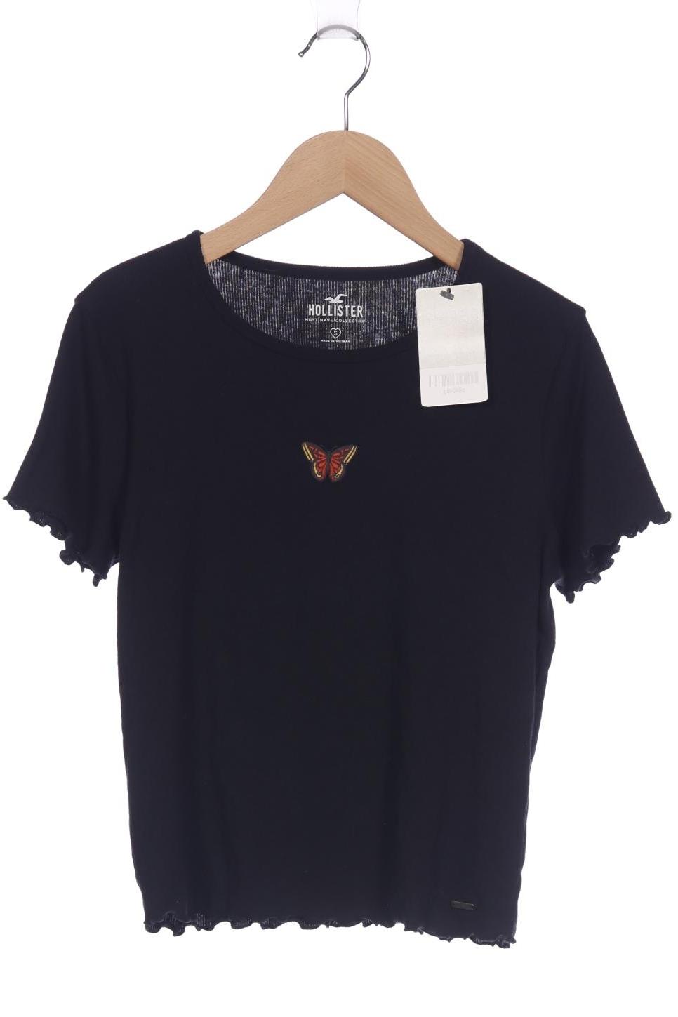 

Hollister Damen T-Shirt, schwarz, Gr. 36