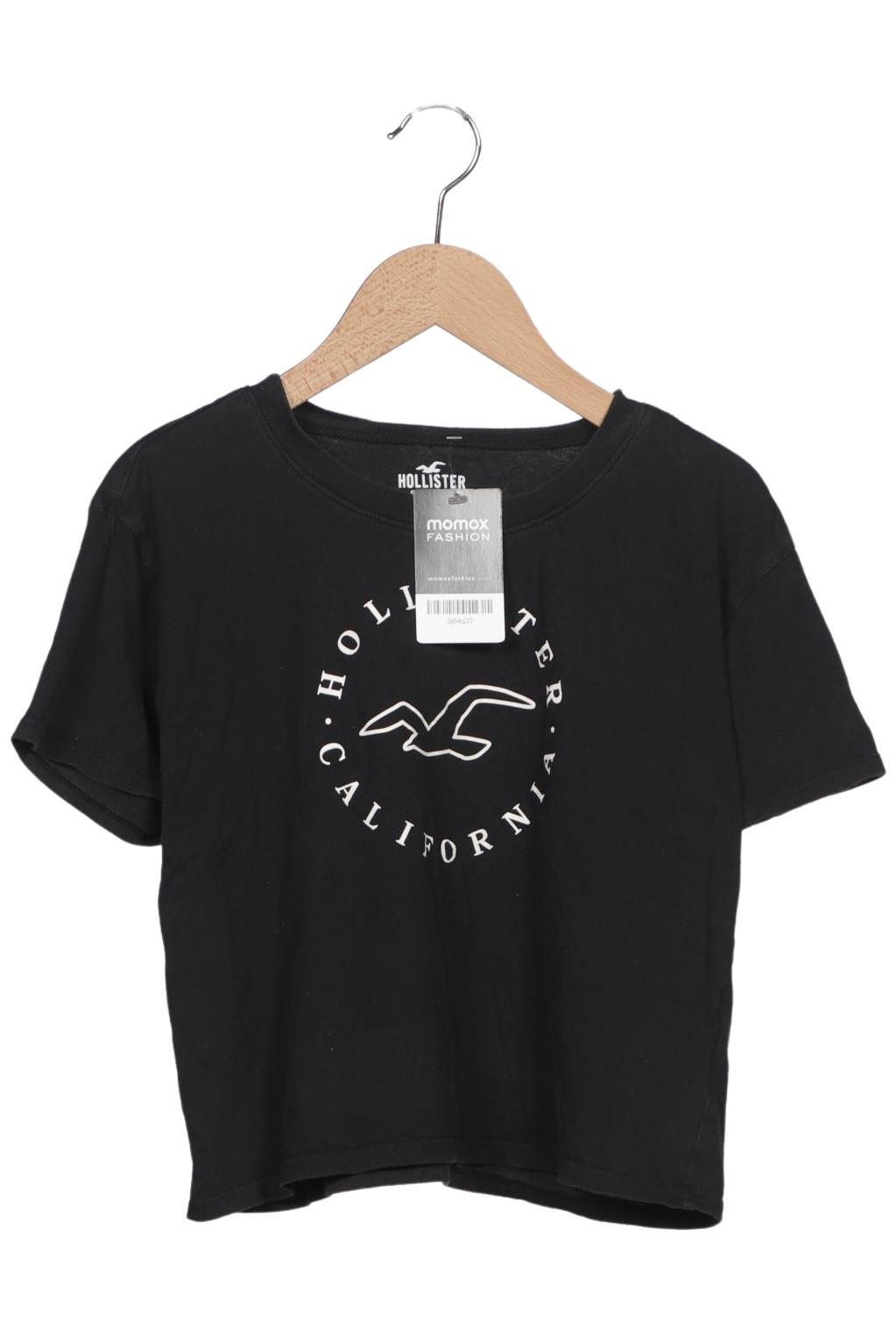 

Hollister Damen T-Shirt, schwarz, Gr. 34