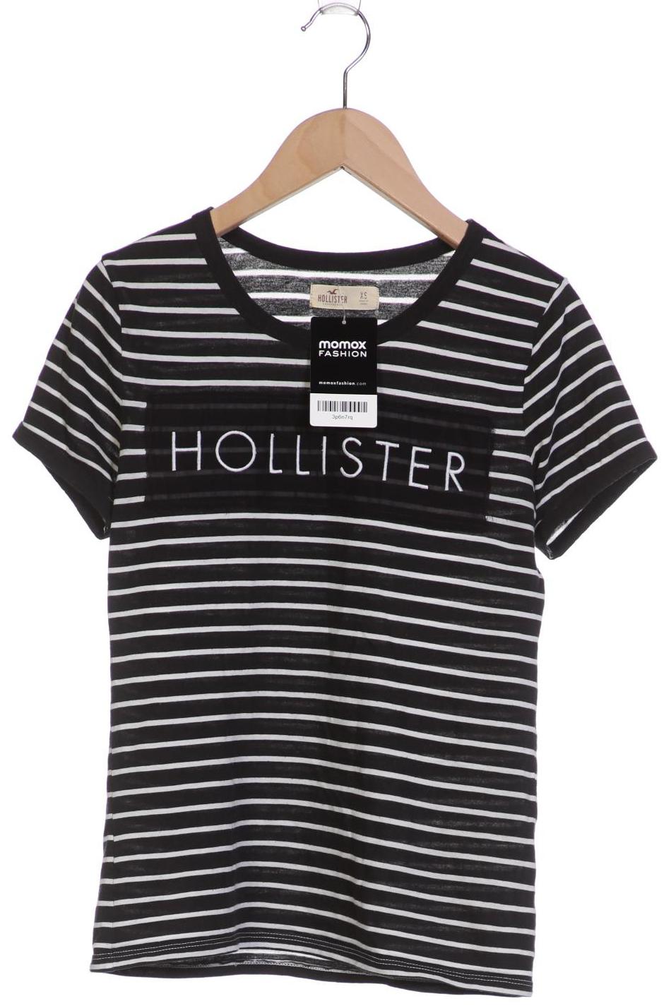 

Hollister Damen T-Shirt, schwarz