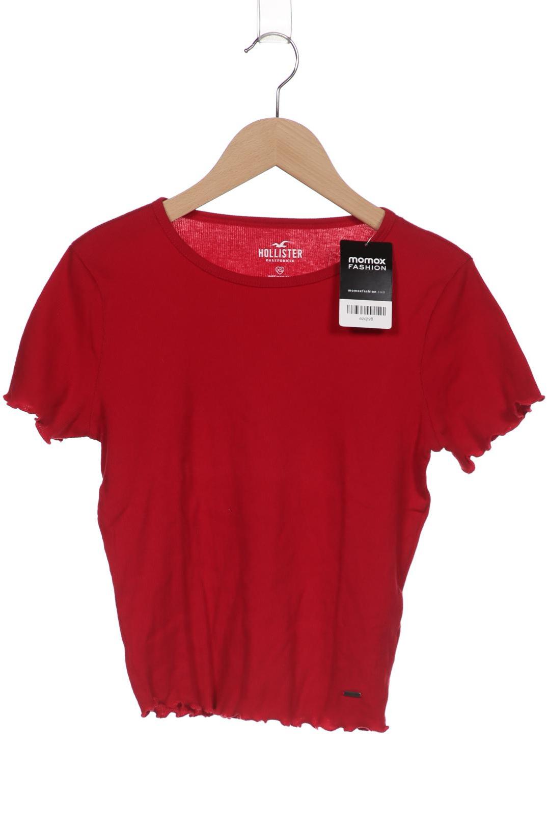 

Hollister Damen T-Shirt, rot, Gr. 34