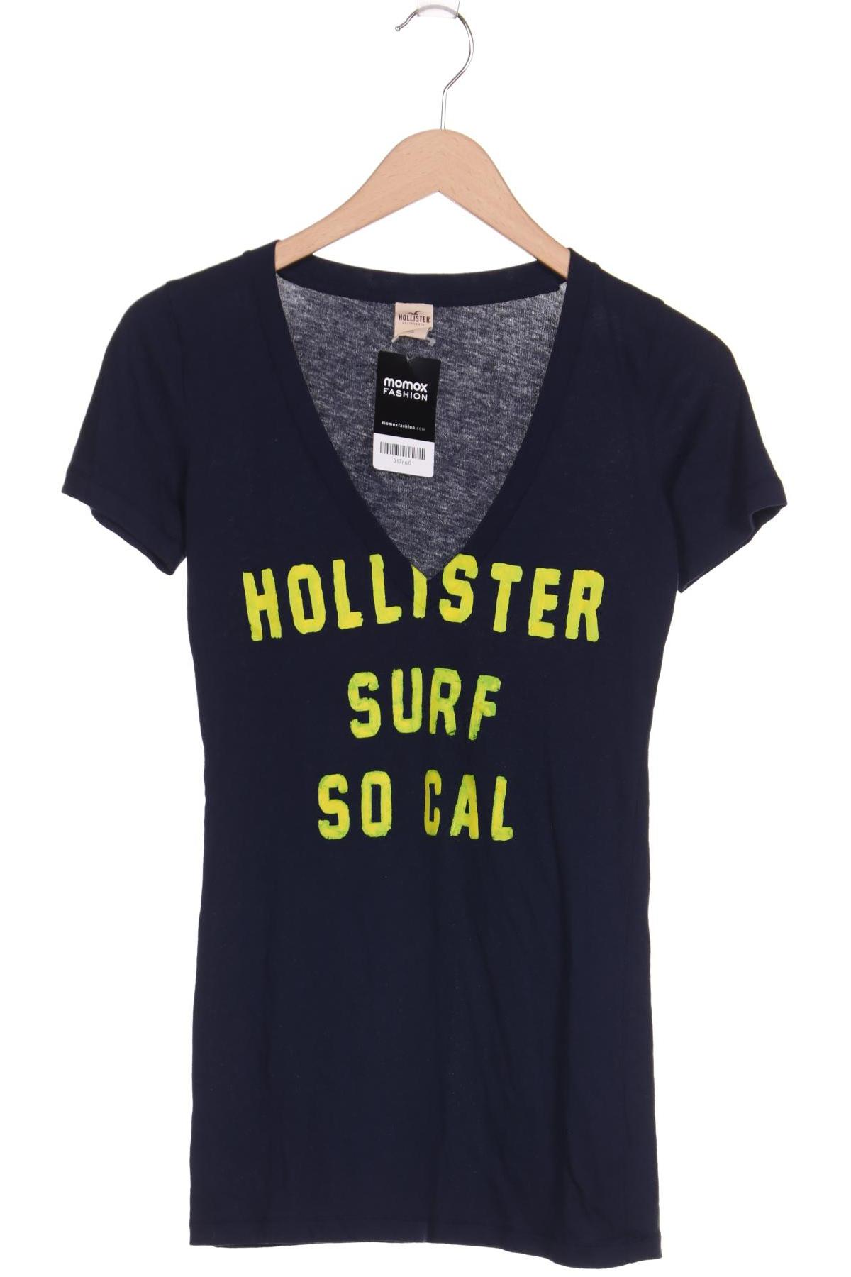 

Hollister Damen T-Shirt, marineblau, Gr. 34