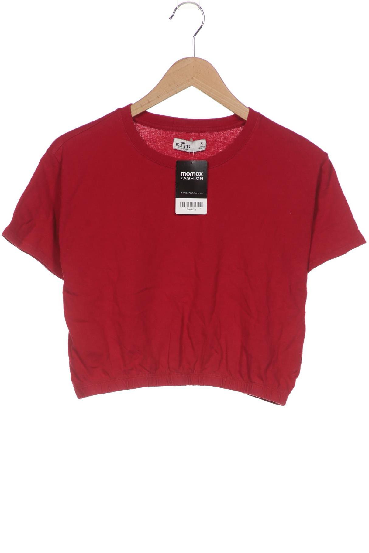 

Hollister Damen T-Shirt, rot, Gr. 36