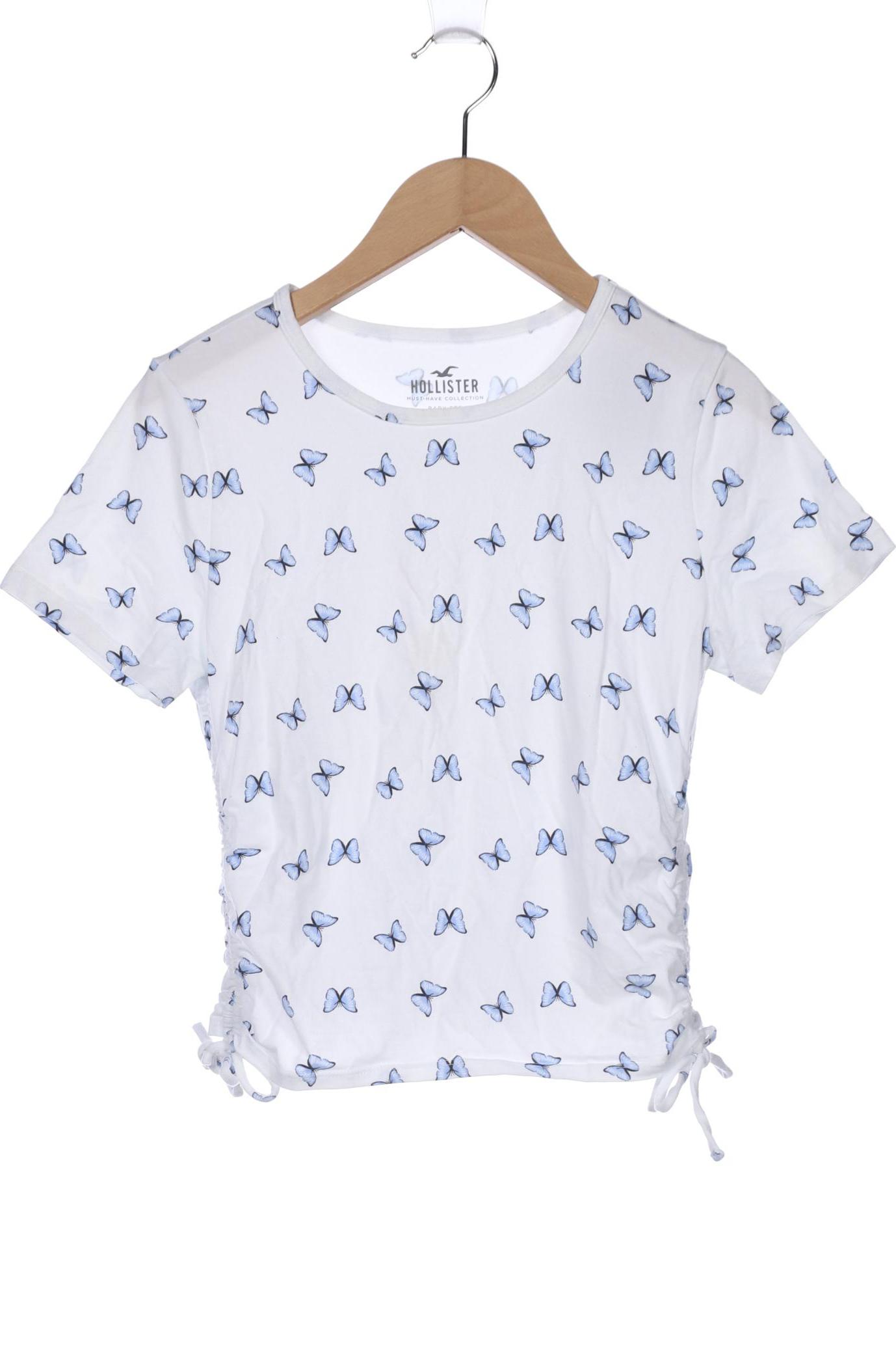 

Hollister Damen T-Shirt, weiß, Gr. 38