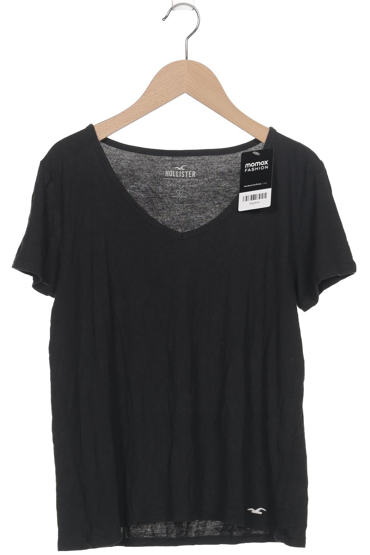 

Hollister Damen T-Shirt, schwarz, Gr. 36