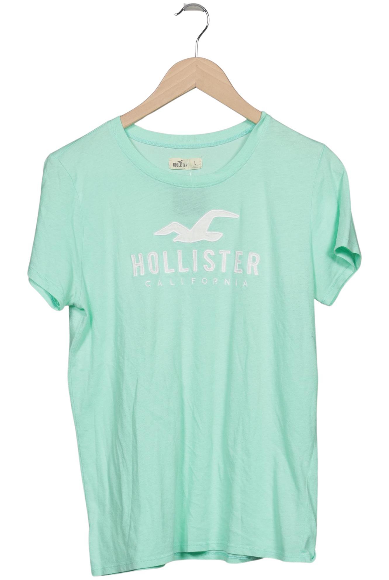 

Hollister Damen T-Shirt, hellgrün, Gr. 42