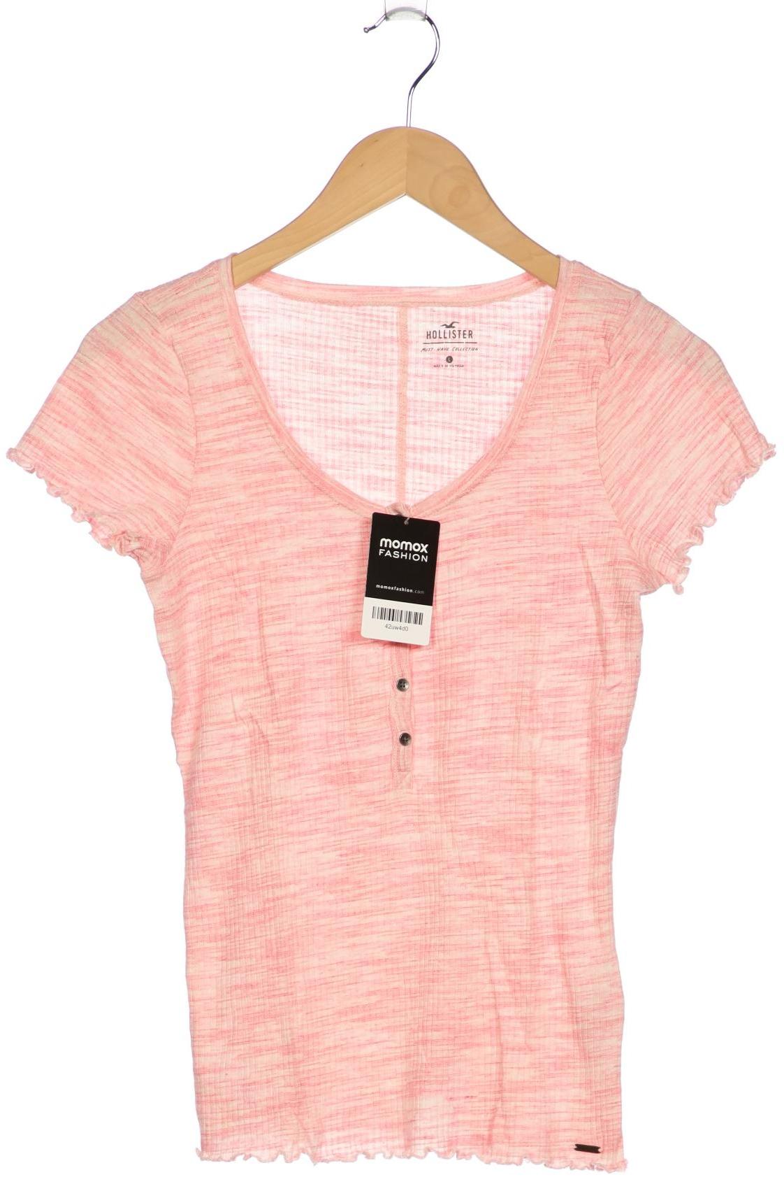 

Hollister Damen T-Shirt, pink, Gr. 42