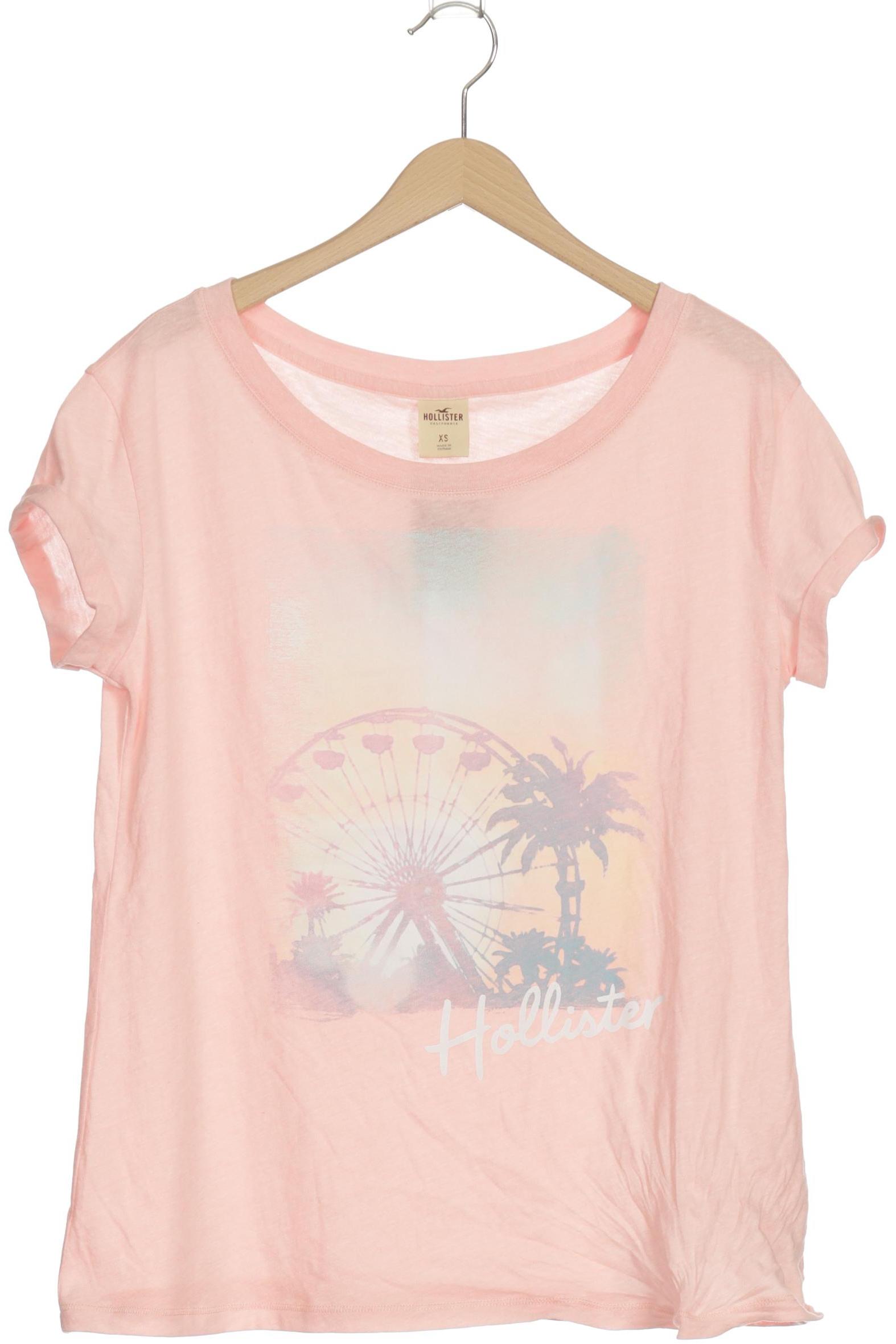 

Hollister Damen T-Shirt, pink, Gr.