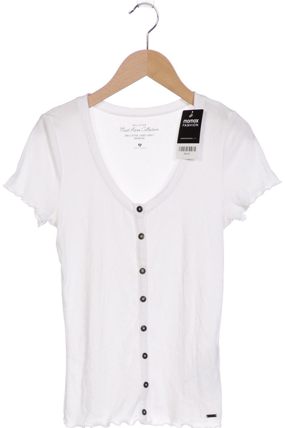 

Hollister Damen T-Shirt, weiß, Gr. 38