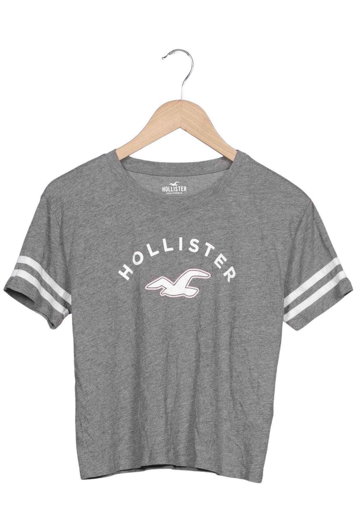 

Hollister Damen T-Shirt, grau, Gr. 36