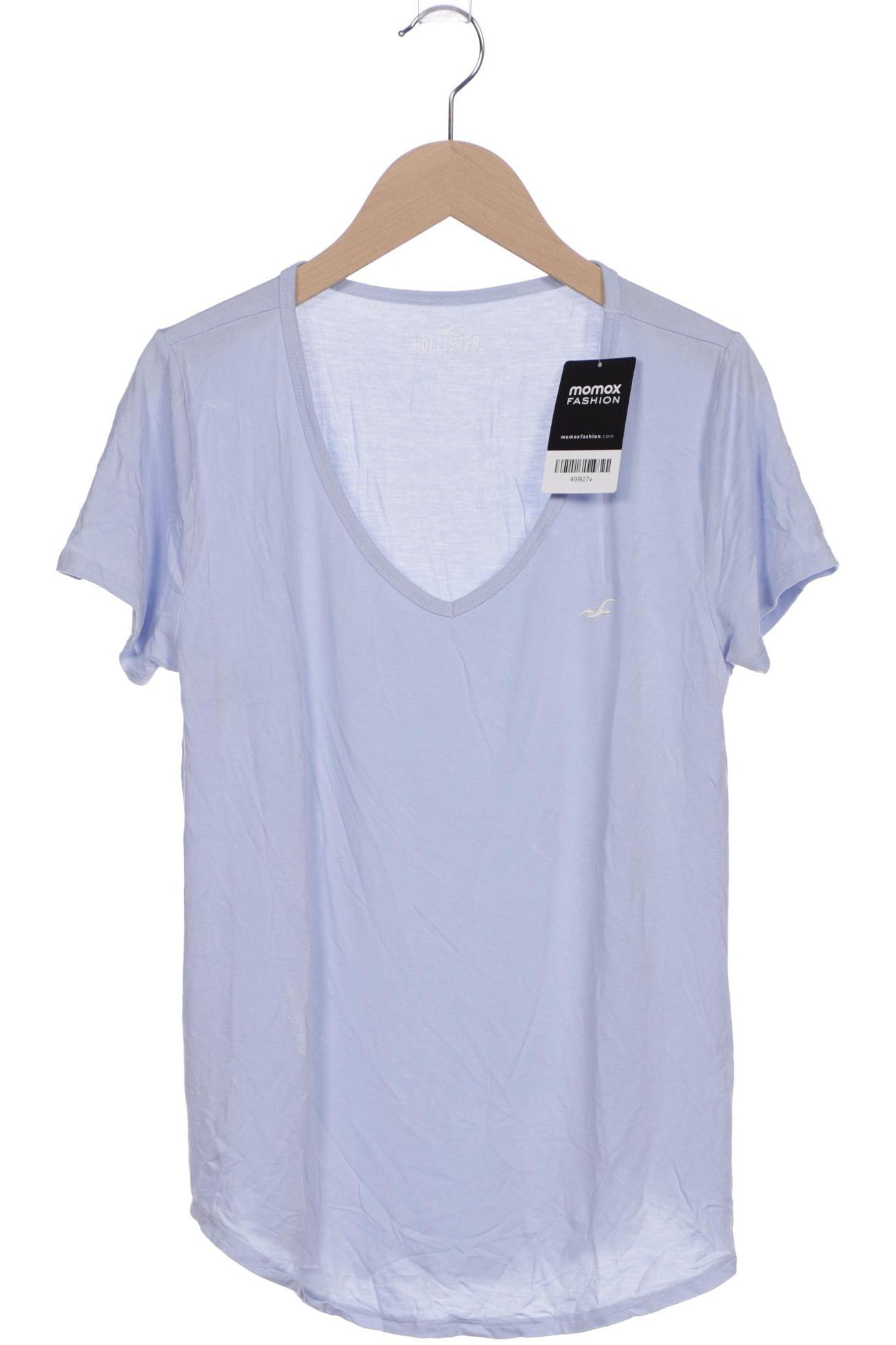 

Hollister Damen T-Shirt, hellblau, Gr. 36