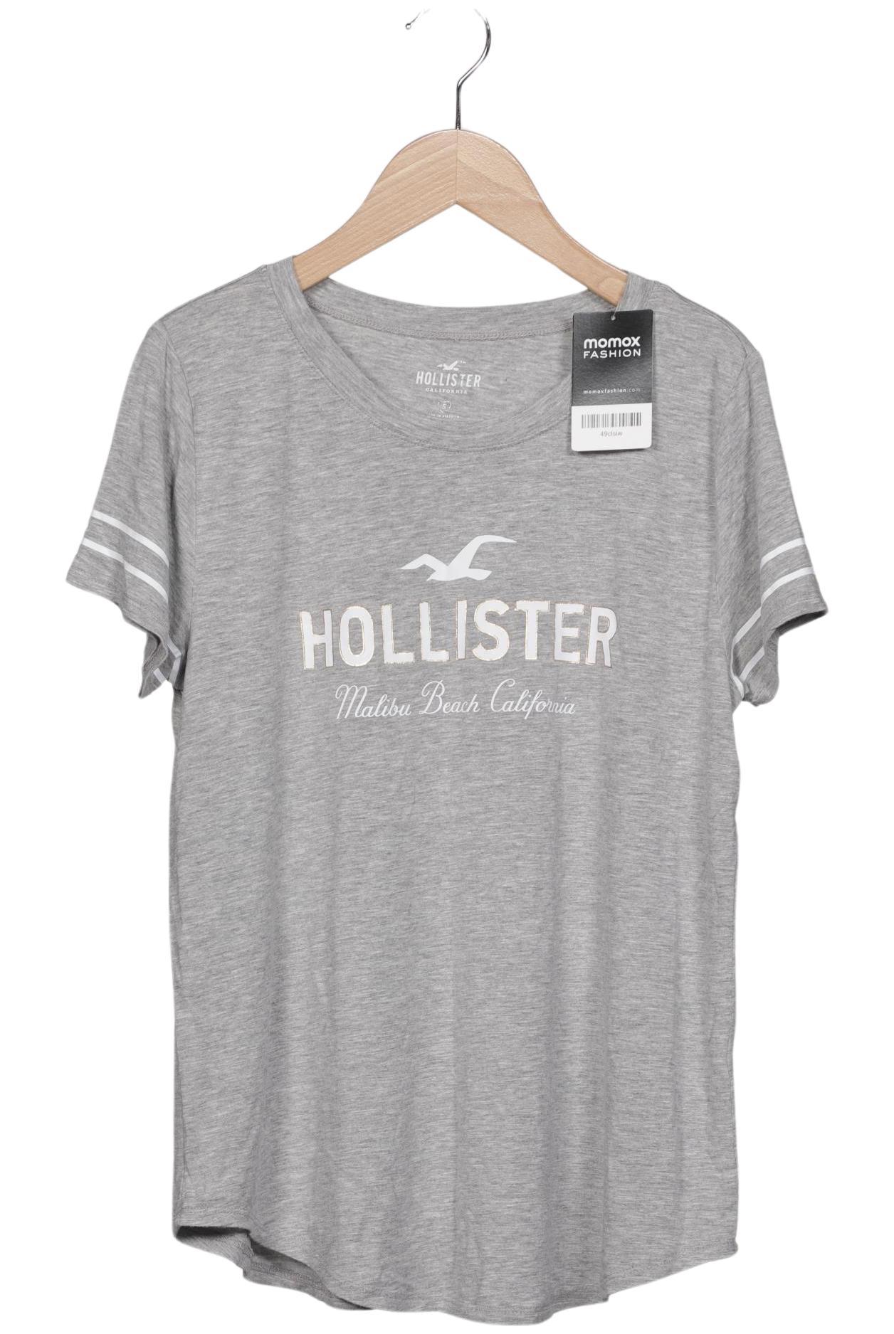 

Hollister Damen T-Shirt, grau, Gr. 36
